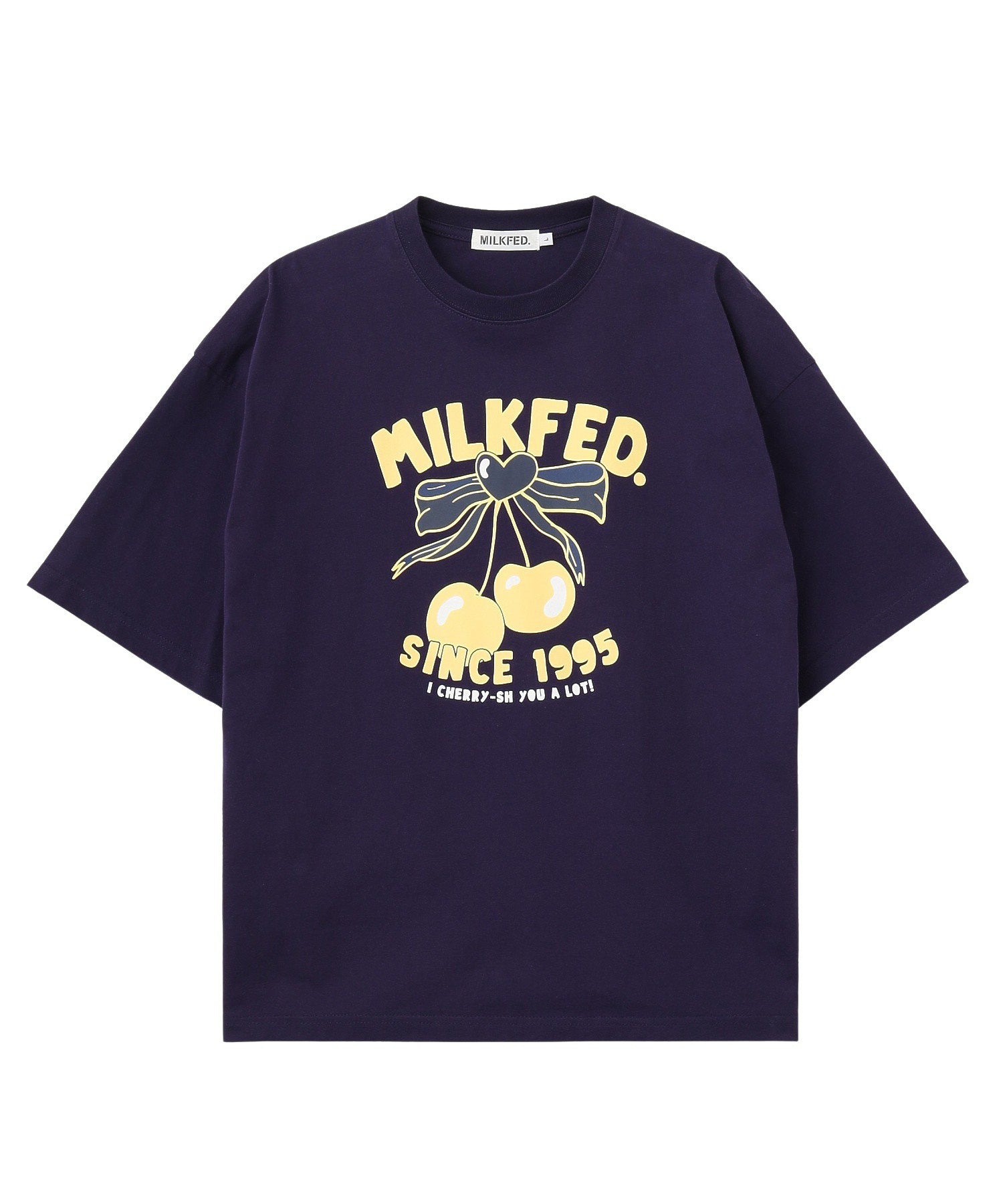 CHERRY RIBBON WIDE S/S TEE