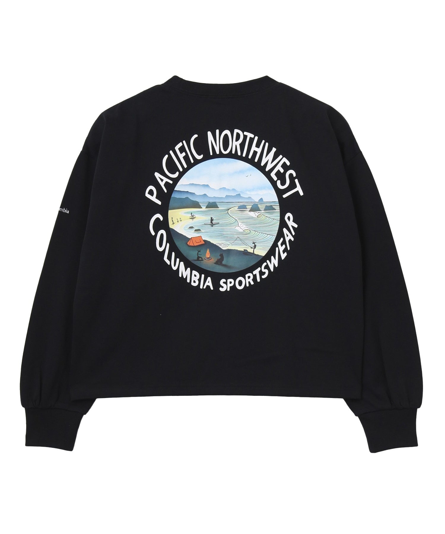 Columbia/コロンビア/W Lake to Avenue LS Cropped Tee PL1411