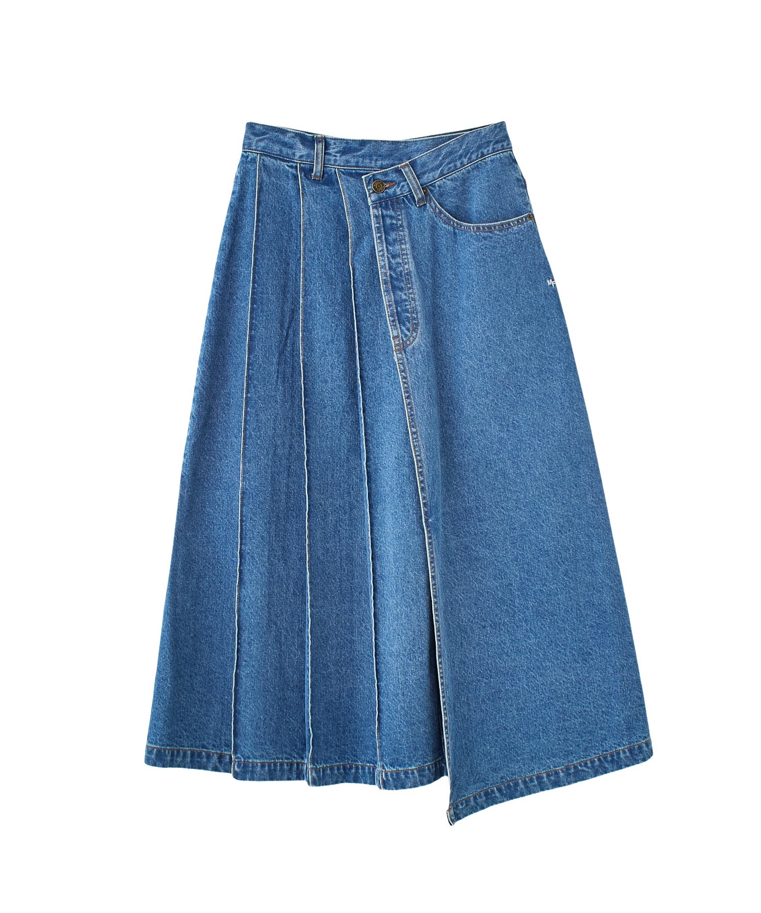 ASYMMETRICAL LONG SKIRT