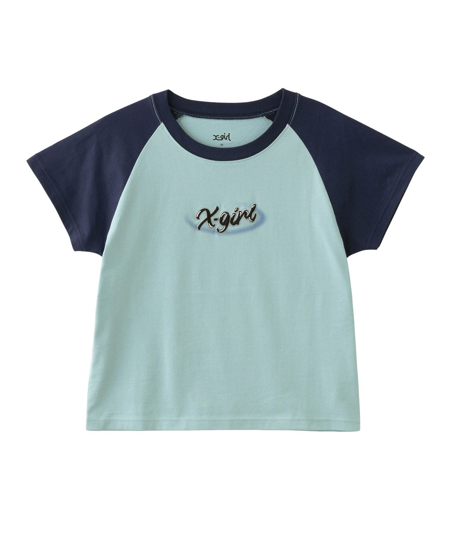 SPRAY ART AND EMBROIDERY RAGLAN S/S BABY TEE