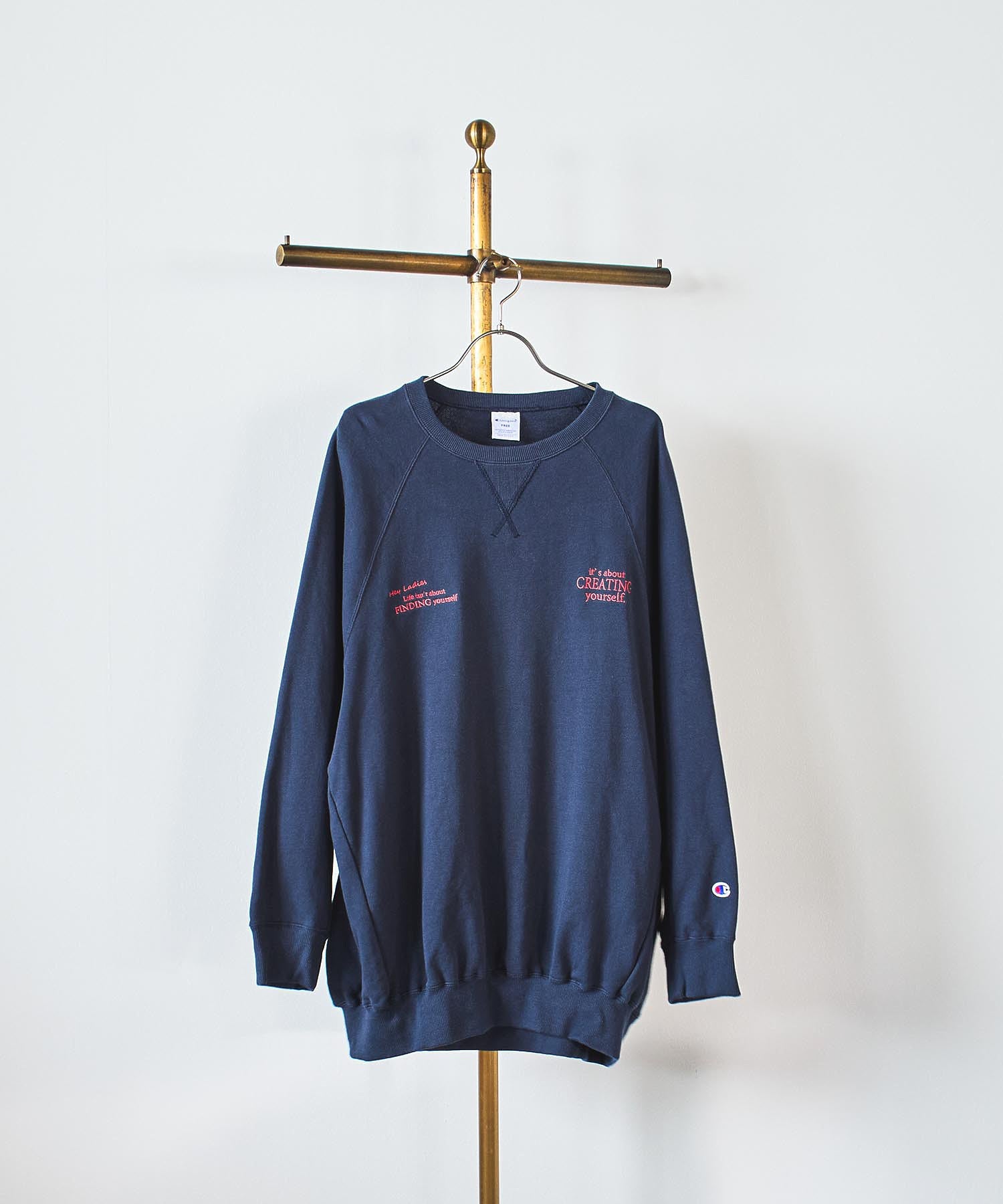 【Champion別注】ROSE BUD×Champion BIG SWEAT