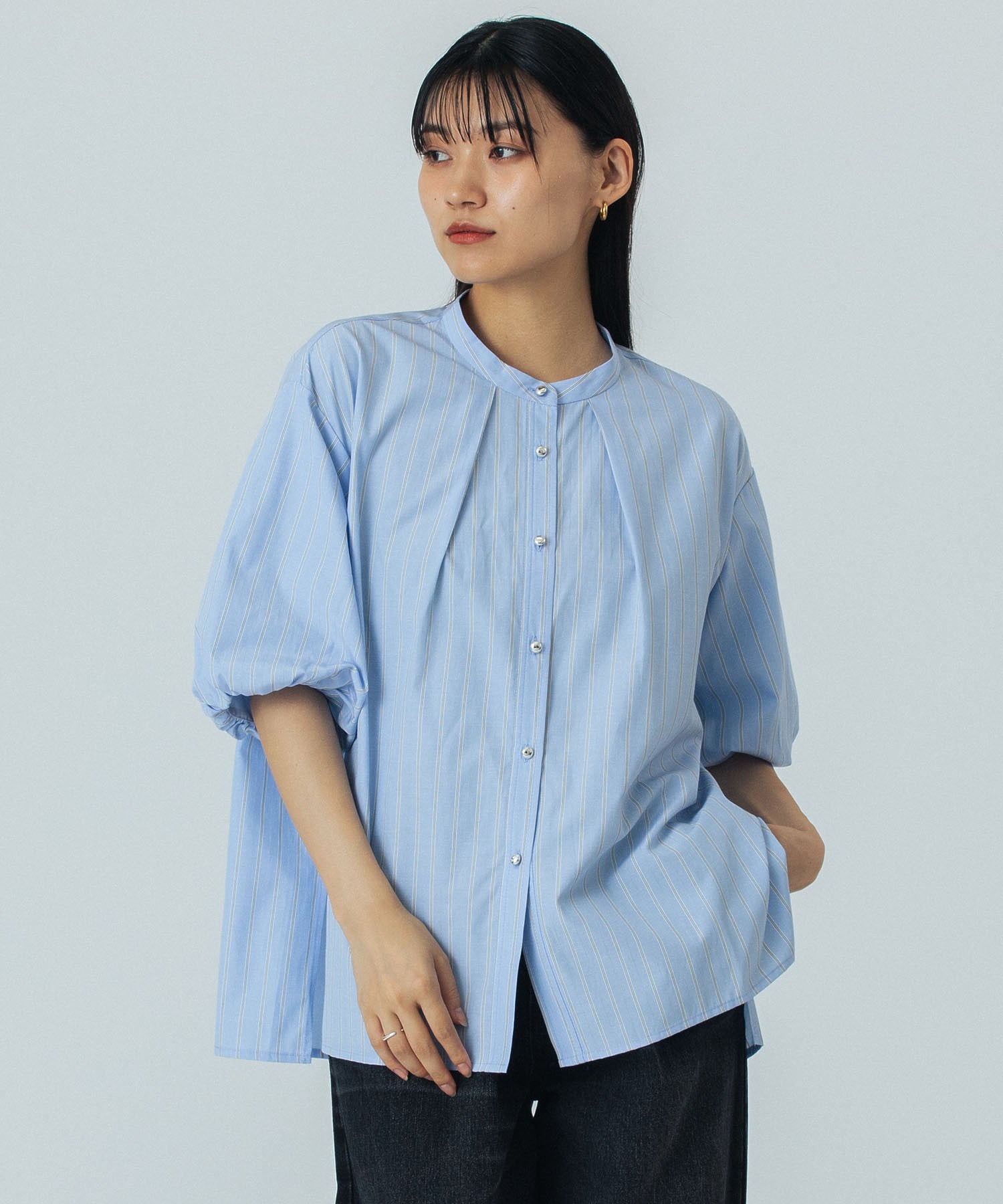 BALLOON SLEEVE BLOUSE