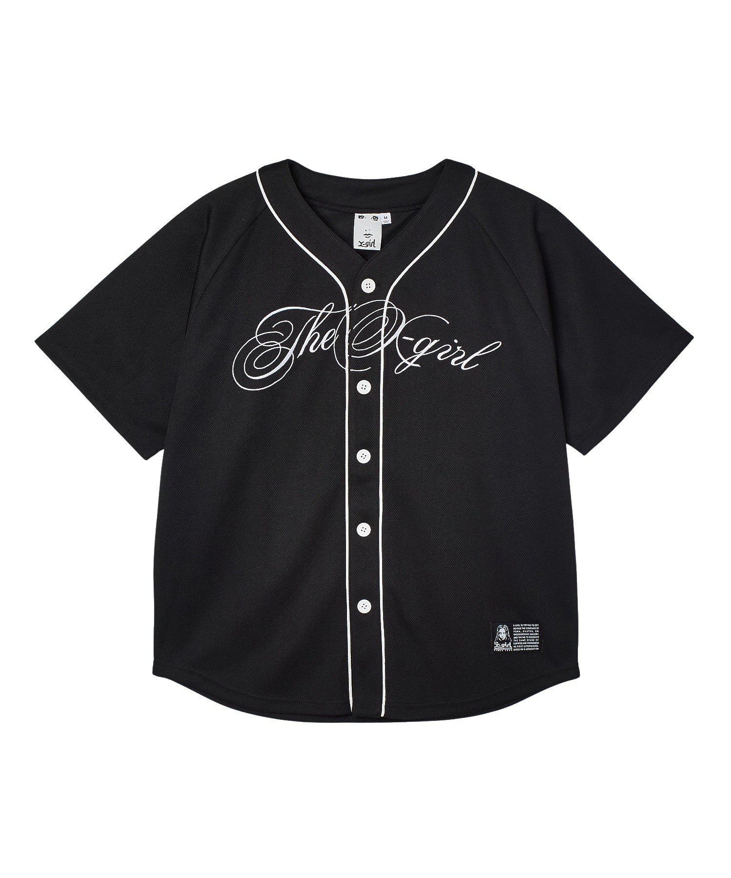 SCRIPT LOGO BASEBALL SHIRT