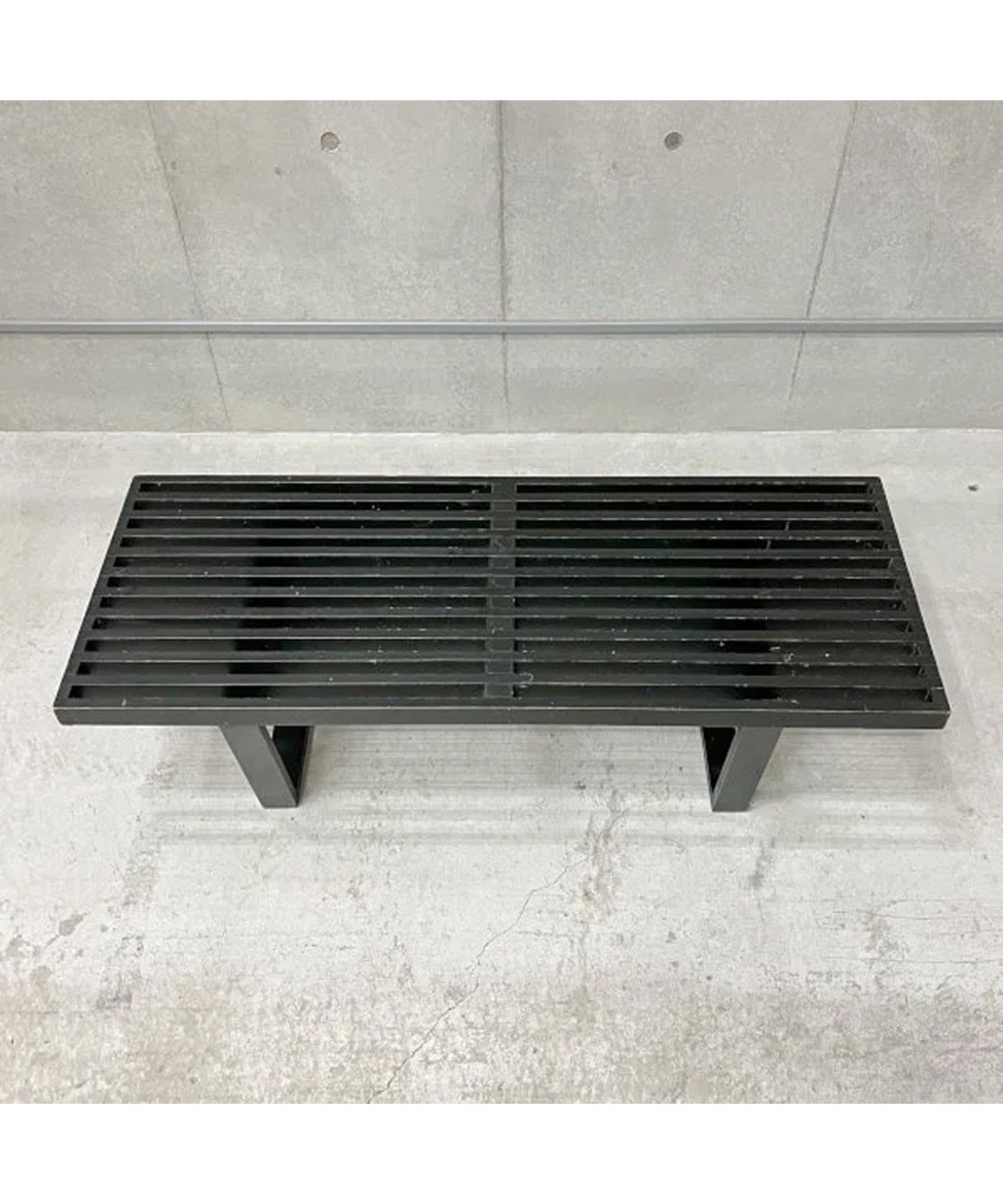 HermanMiller George Nelson Platform Bench Black