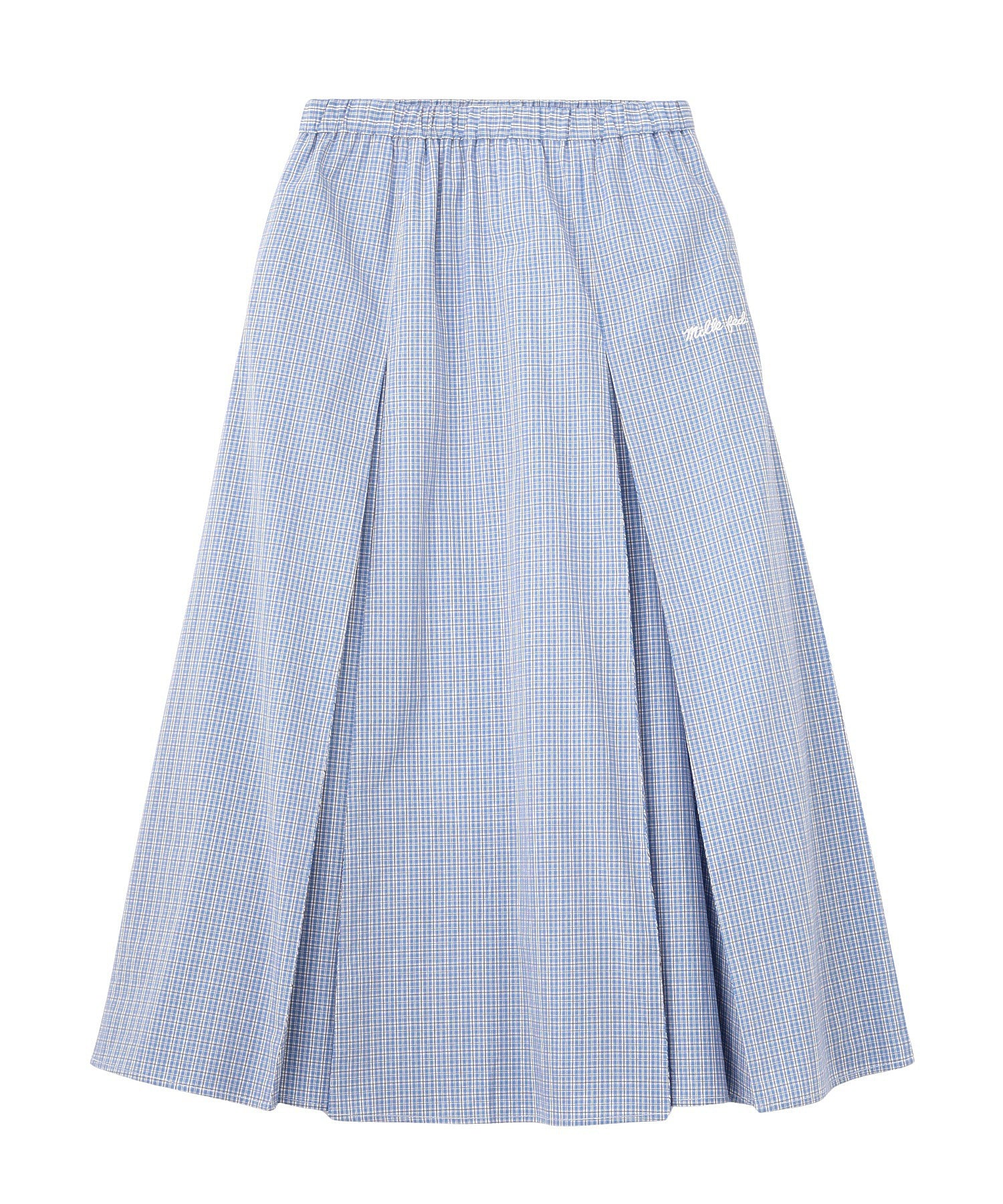 PLAID PATTERN LONG SKIRT