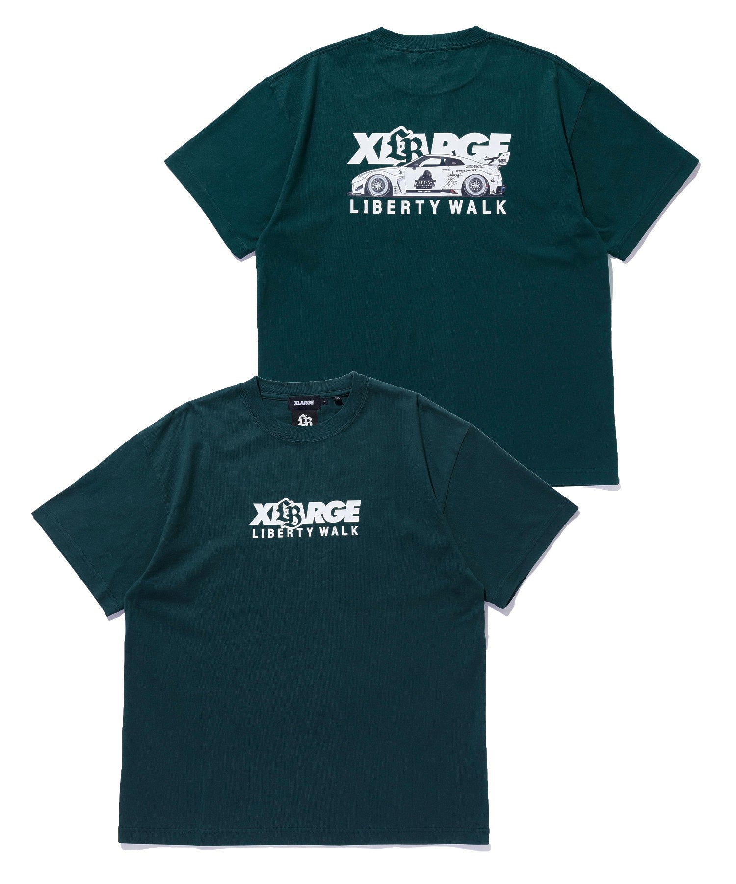 XLARGE×LIBERTY WALK MIX LOGO S/S TEE