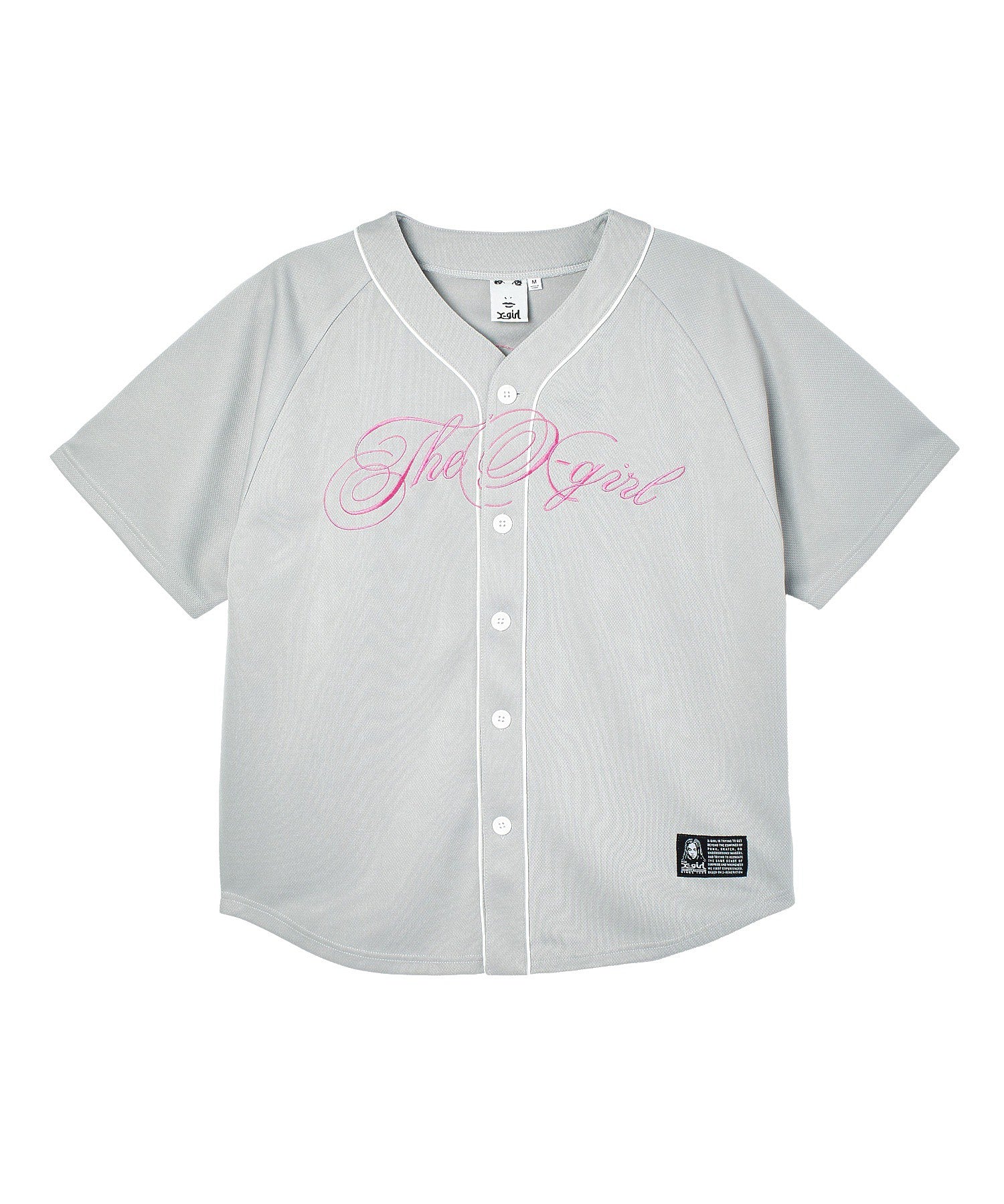 SCRIPT LOGO BASEBALL SHIRT