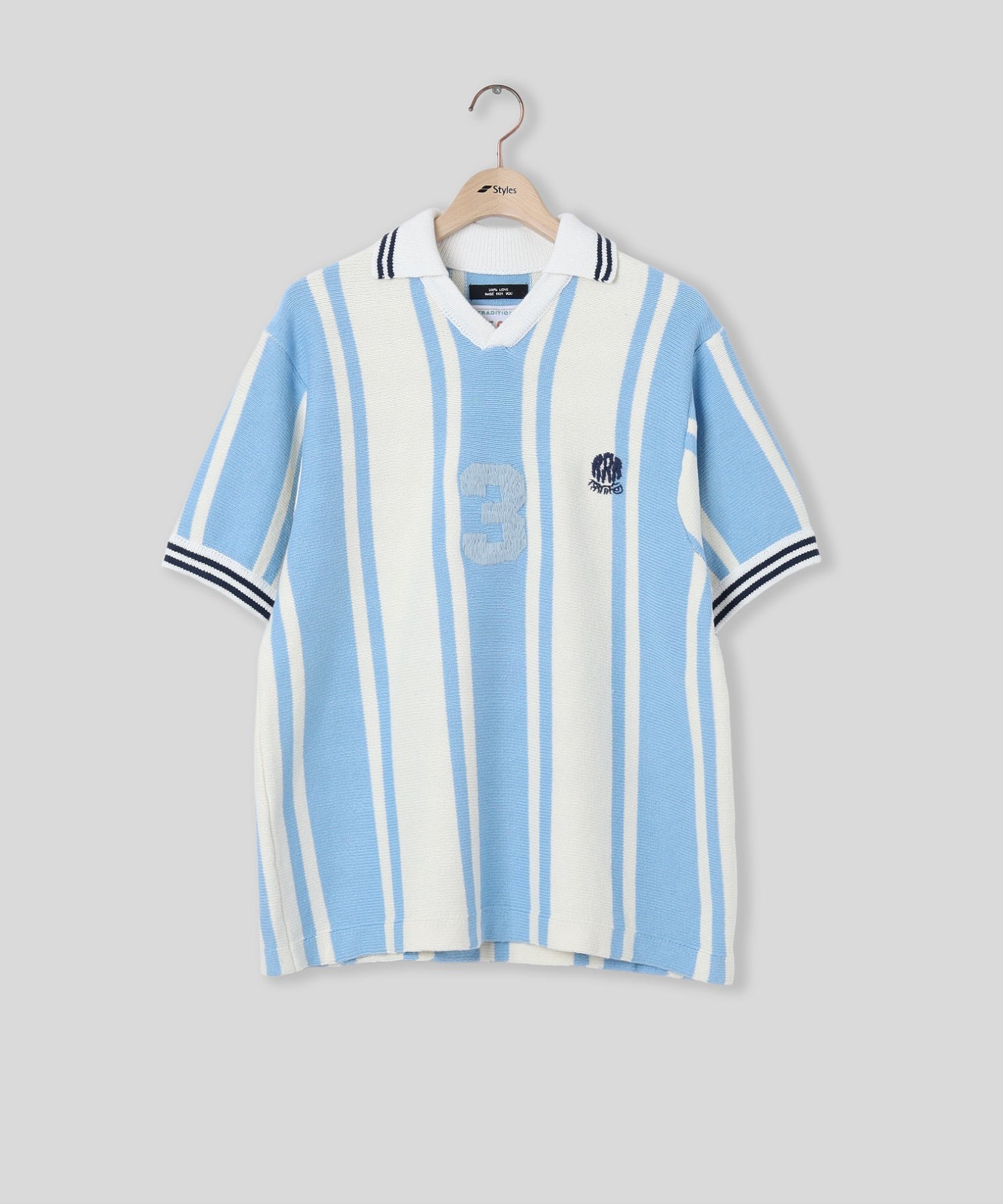 RICE NINE TEN/ライスナインテン/KNITTED SOCCER SHIRT KN-SCS