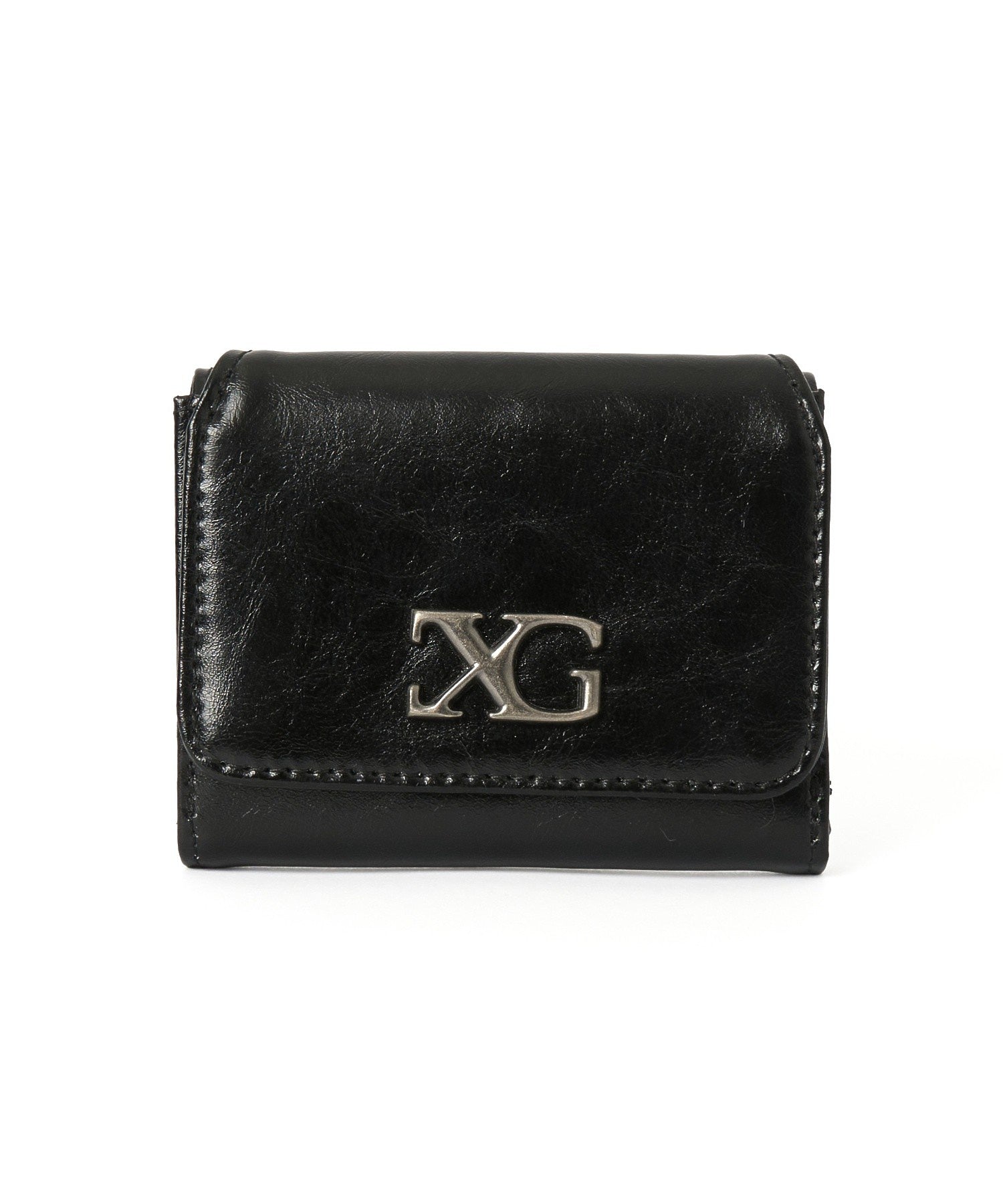 LEATHER XG LOGO MINI WALLET