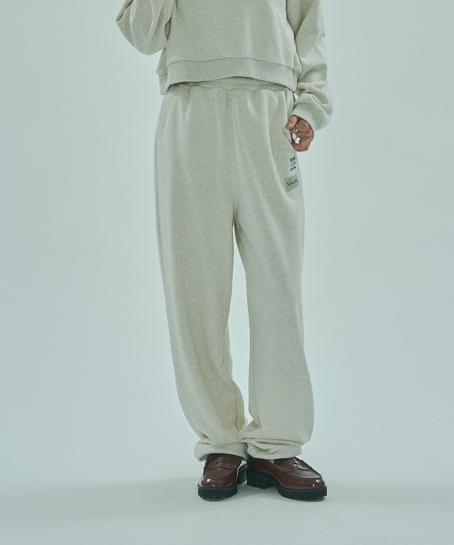 SPALDING x ROSE BUD ATHLETIC CLUB SWEAT PANTS