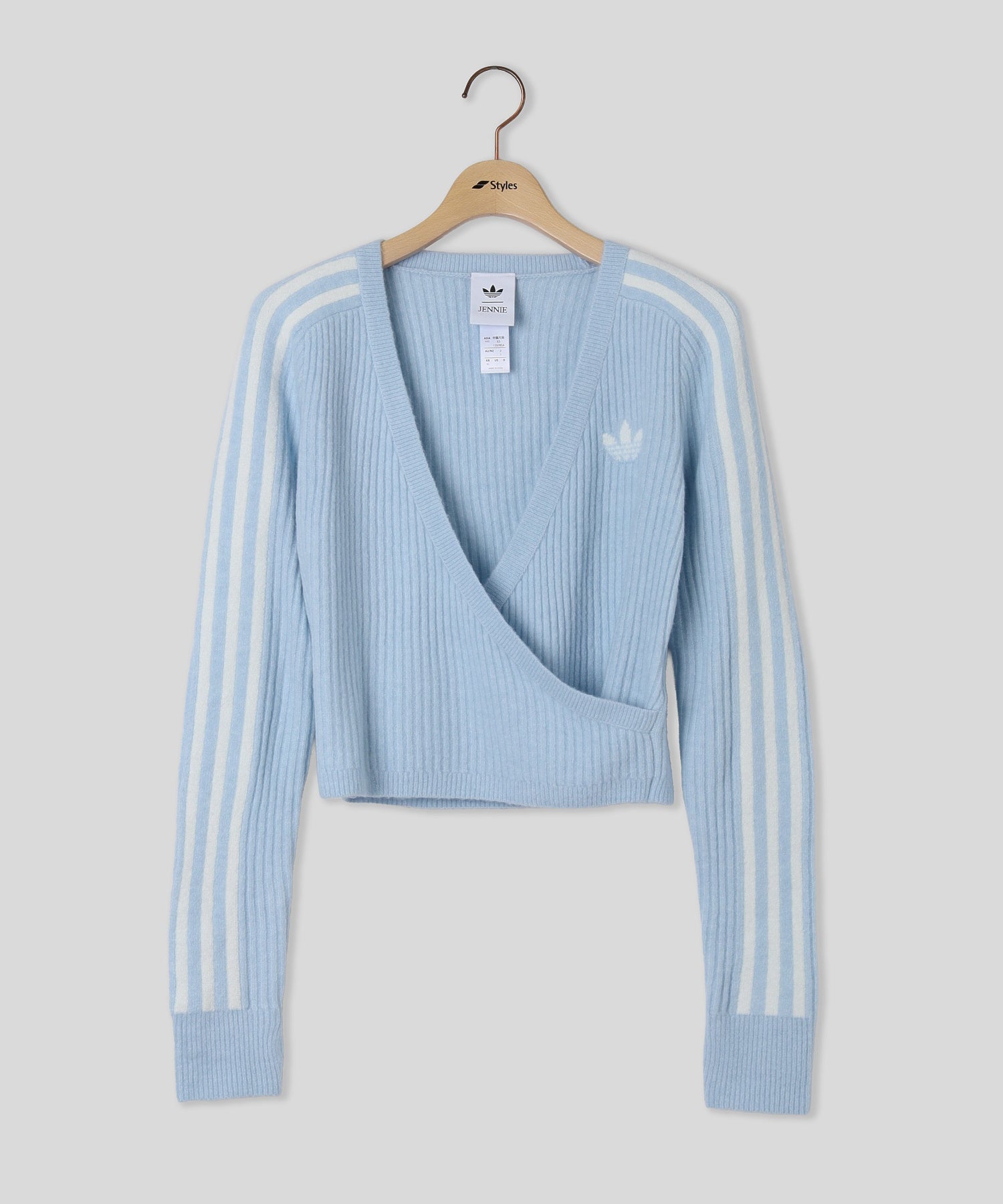 adidas/アディダス/W JENNIE WRAP AROUND CARDIGAN C8721