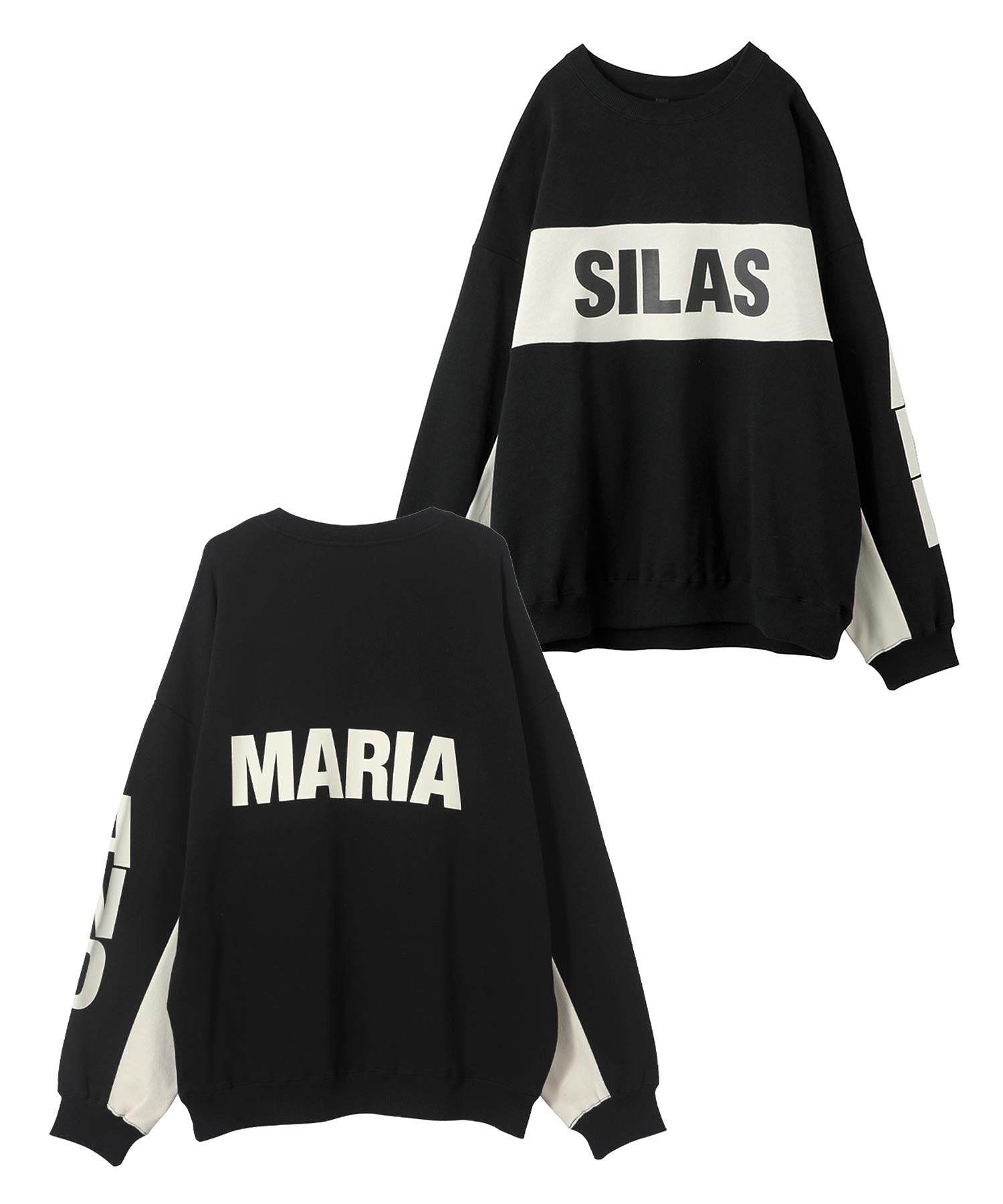 BICOLOR SWEAT TOP SILAS