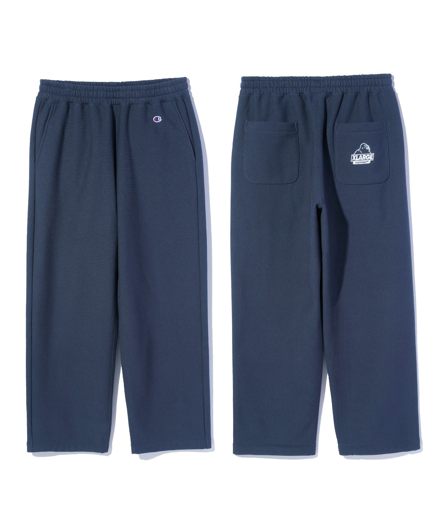 XLARGE×Champion REVERSE WEAVE WIDE SWEAT PANTS