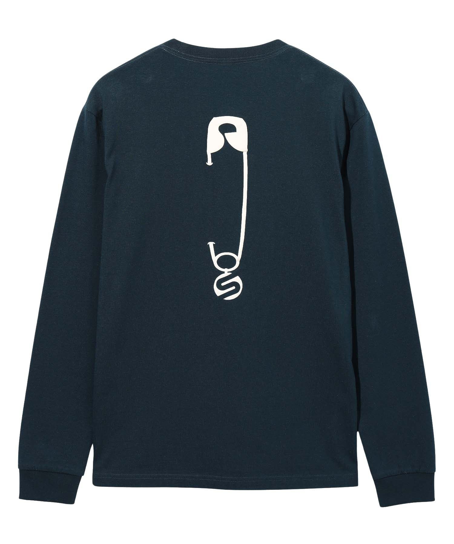 SAFETY PIN L/S TEE