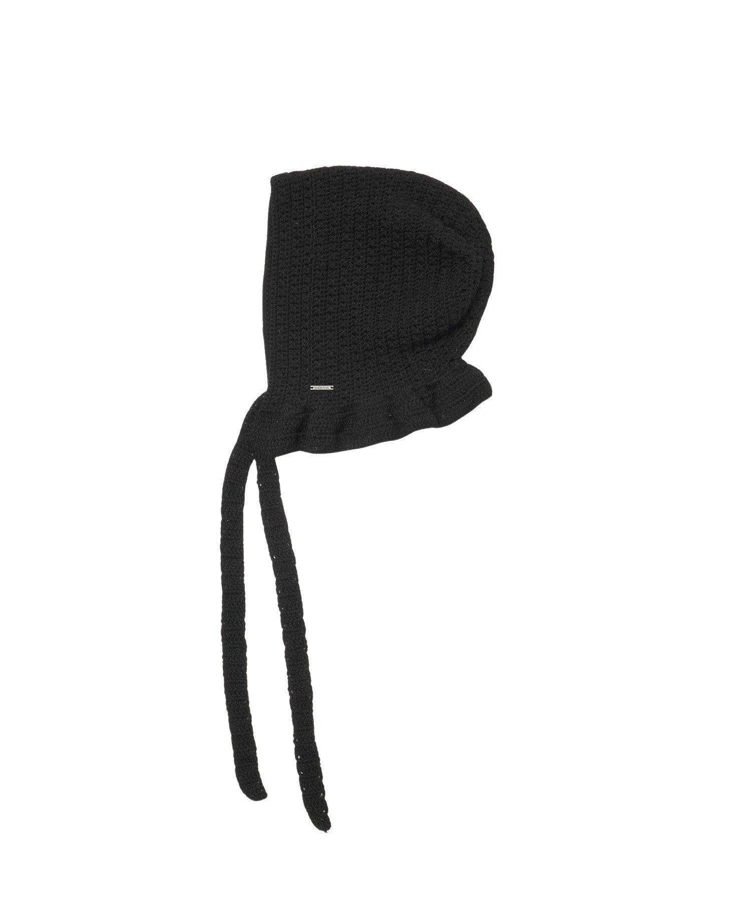 FRILL KNIT BONNET