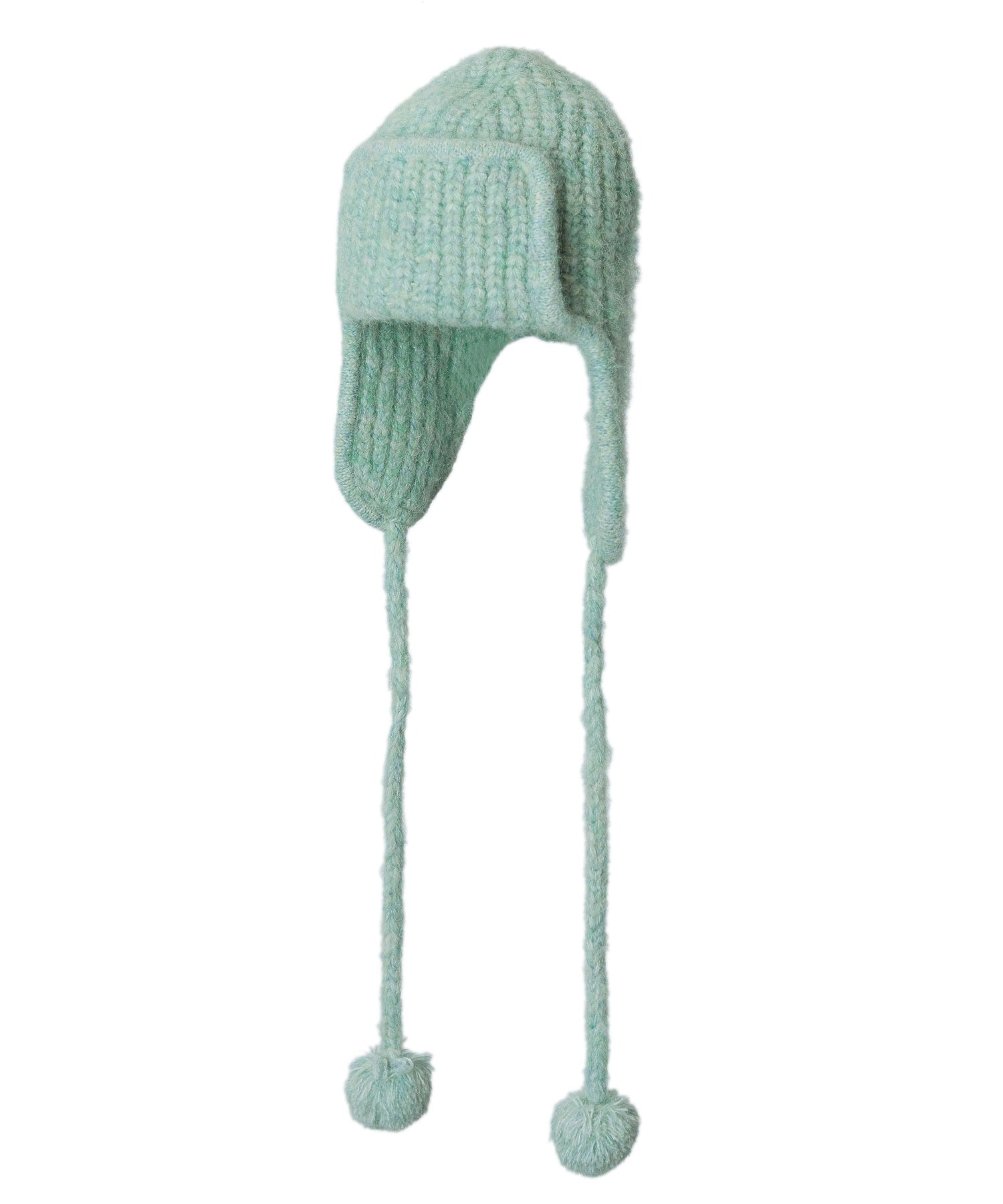 EAR FLAP KNIT CAP