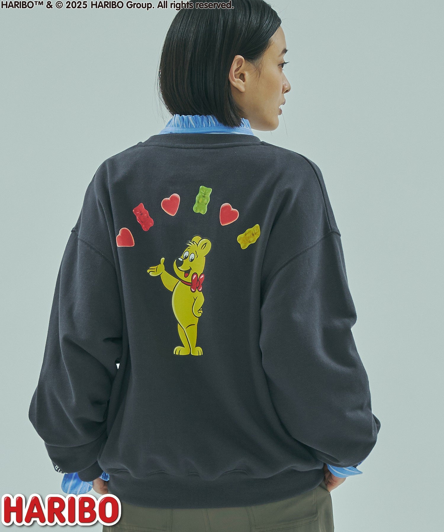 ROSE BUD x HARIBO BEAR L/S SWEAT