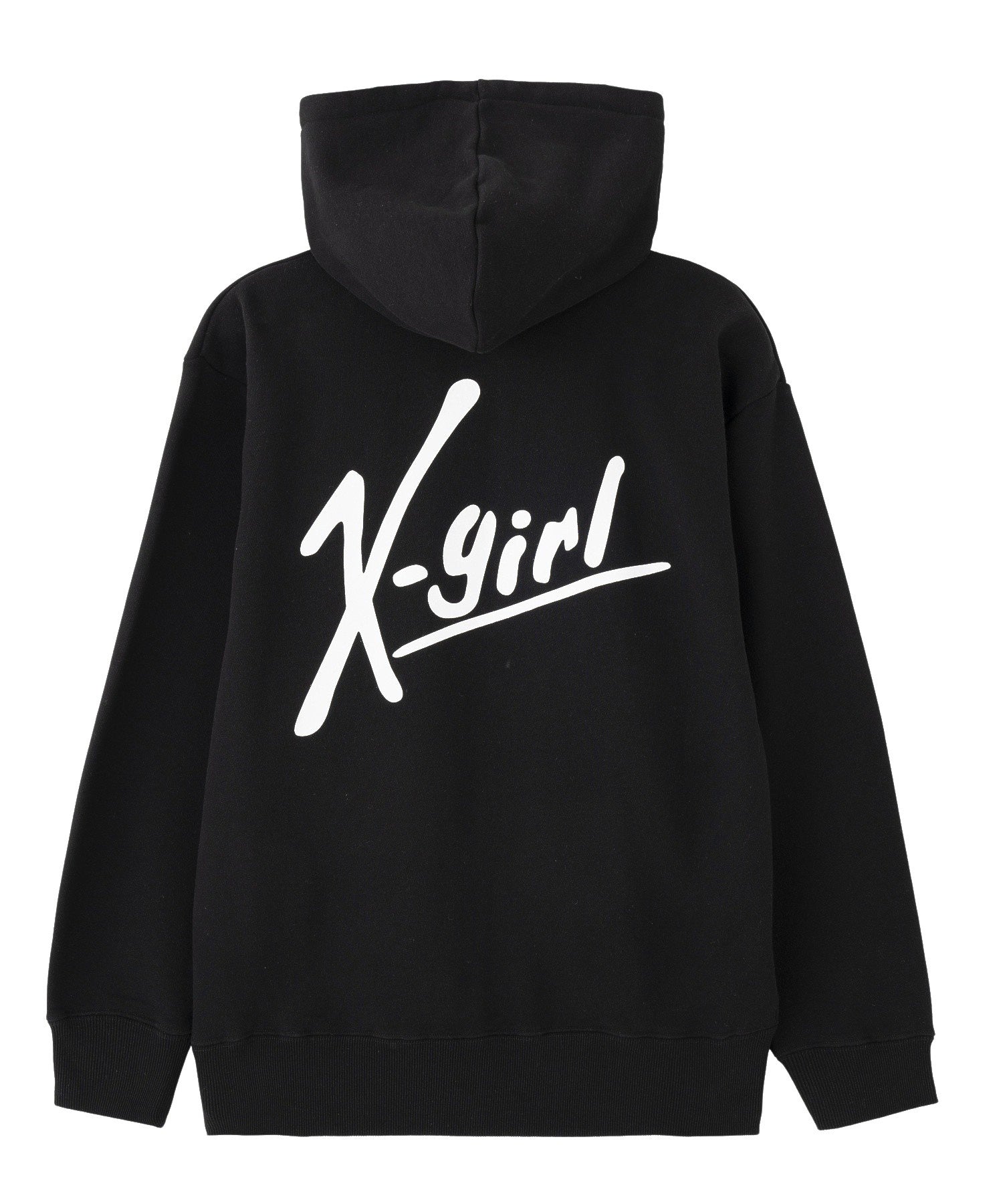 HANDWRITING LOGO ZIP UP SWEAT HOODIE