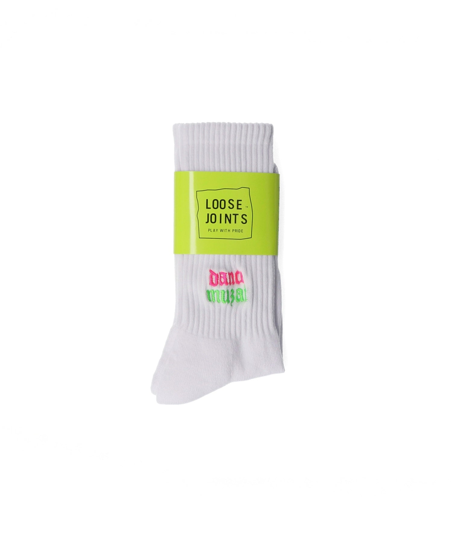 LOOSE JOINTS/ルーズジョインツ TOMOO GOKITA-dance muzak RIB SOCKS LS24SK017TG