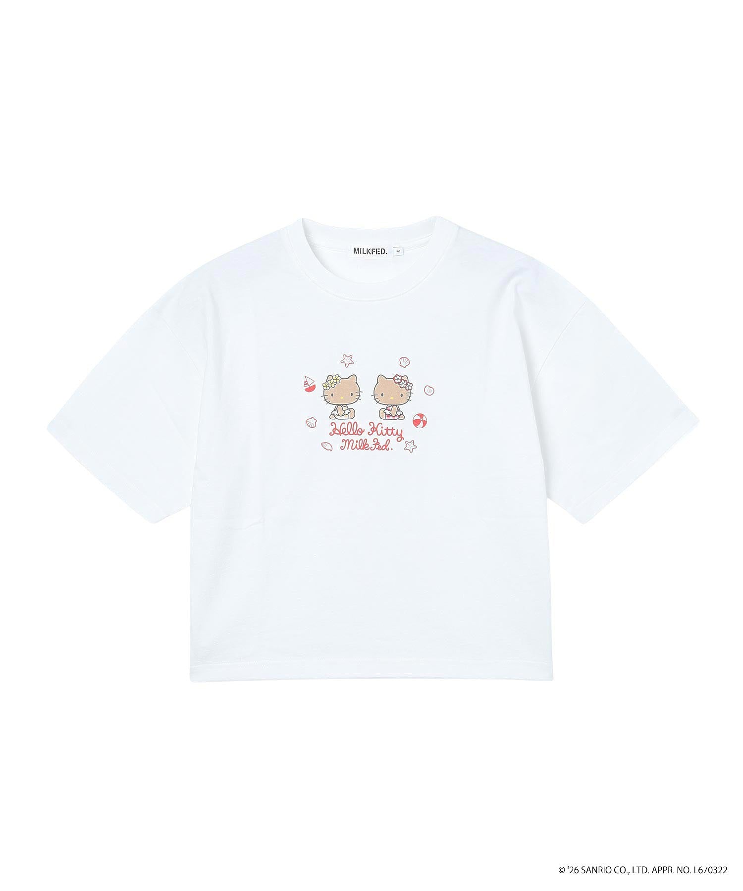 MILKFED. × HELLO KITTY SUN-KISSED F2F S/S TEE