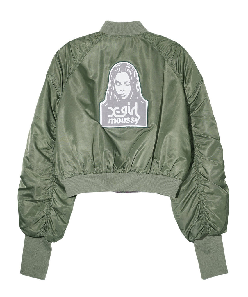 X-girl/MA-1 jacket - primoak.com