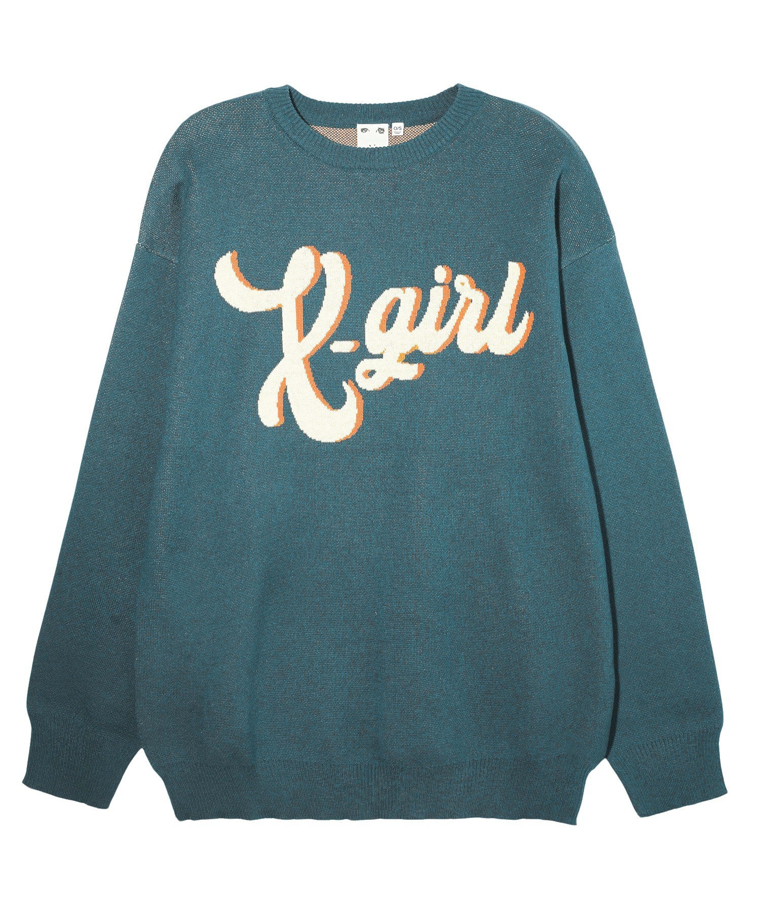 LOGO JACQUARD KNIT TOP