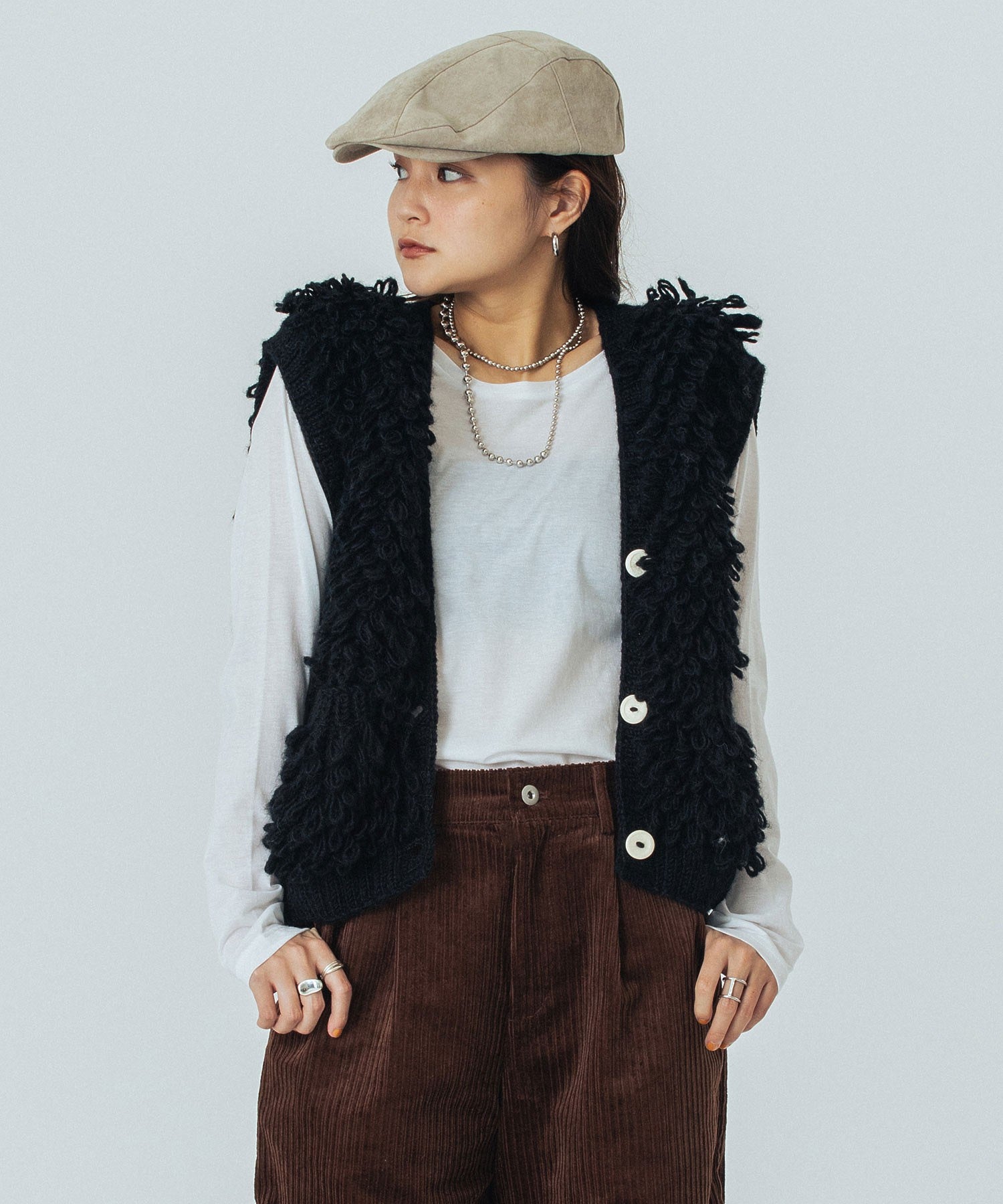 NEPAL FRINGE KNIT