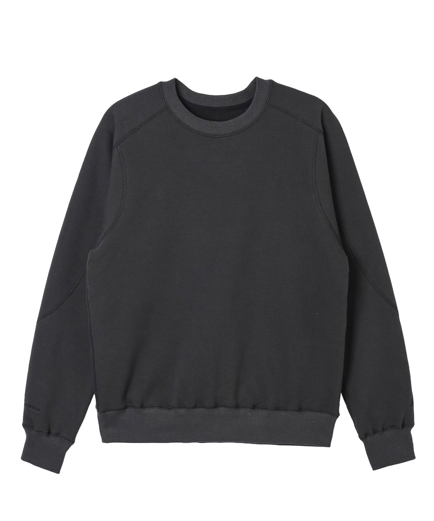 NEW BALANCE/ニューバランス/NB Grey Regular fit crew neck MT61H143