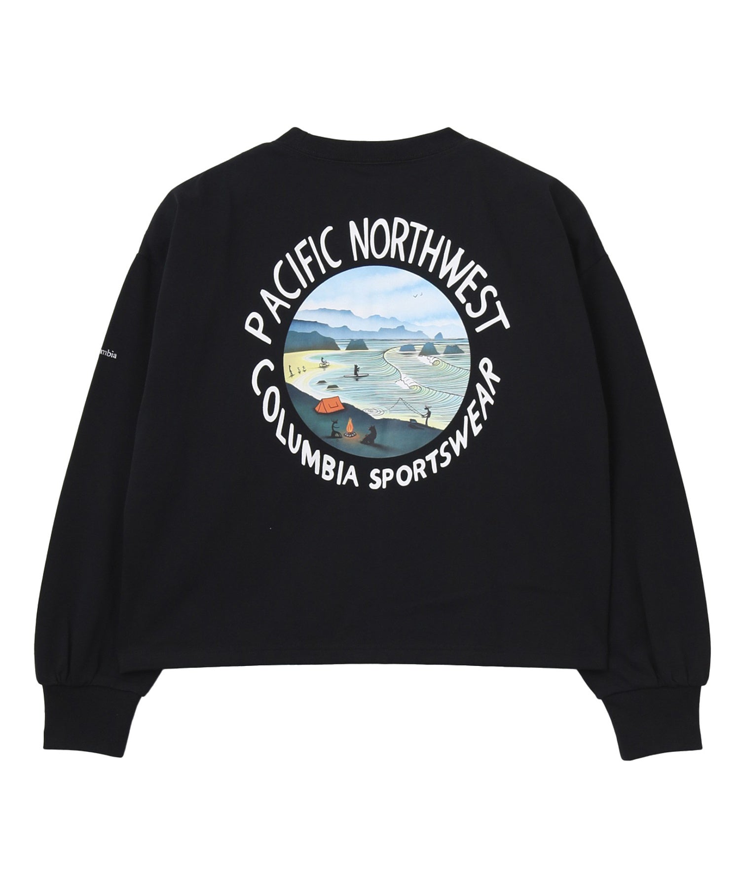 Columbia/コロンビア/W Lake to Avenue LS Cropped Tee PL1411