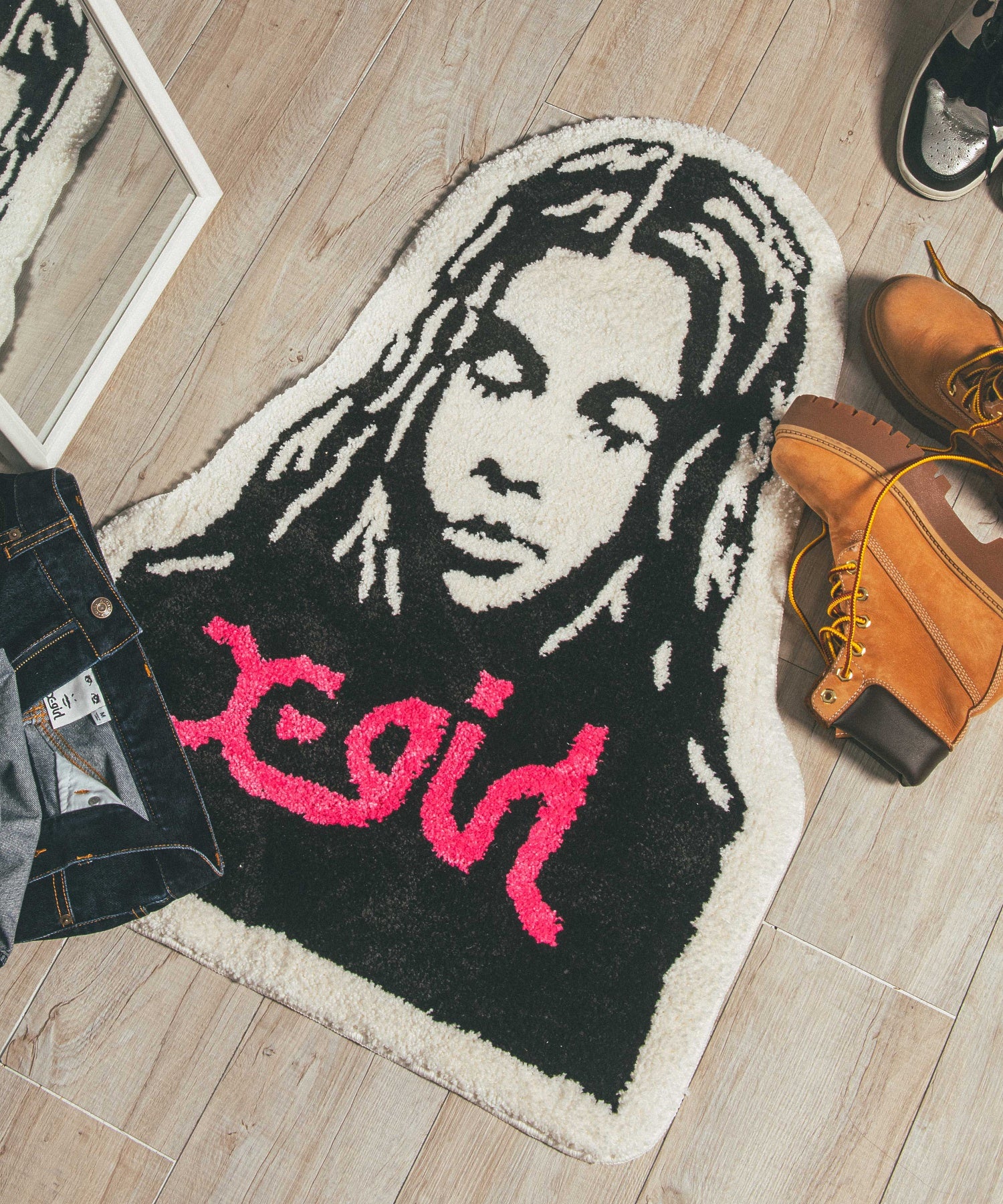 【BLACK & GOLD会員限定】FACE RUG
