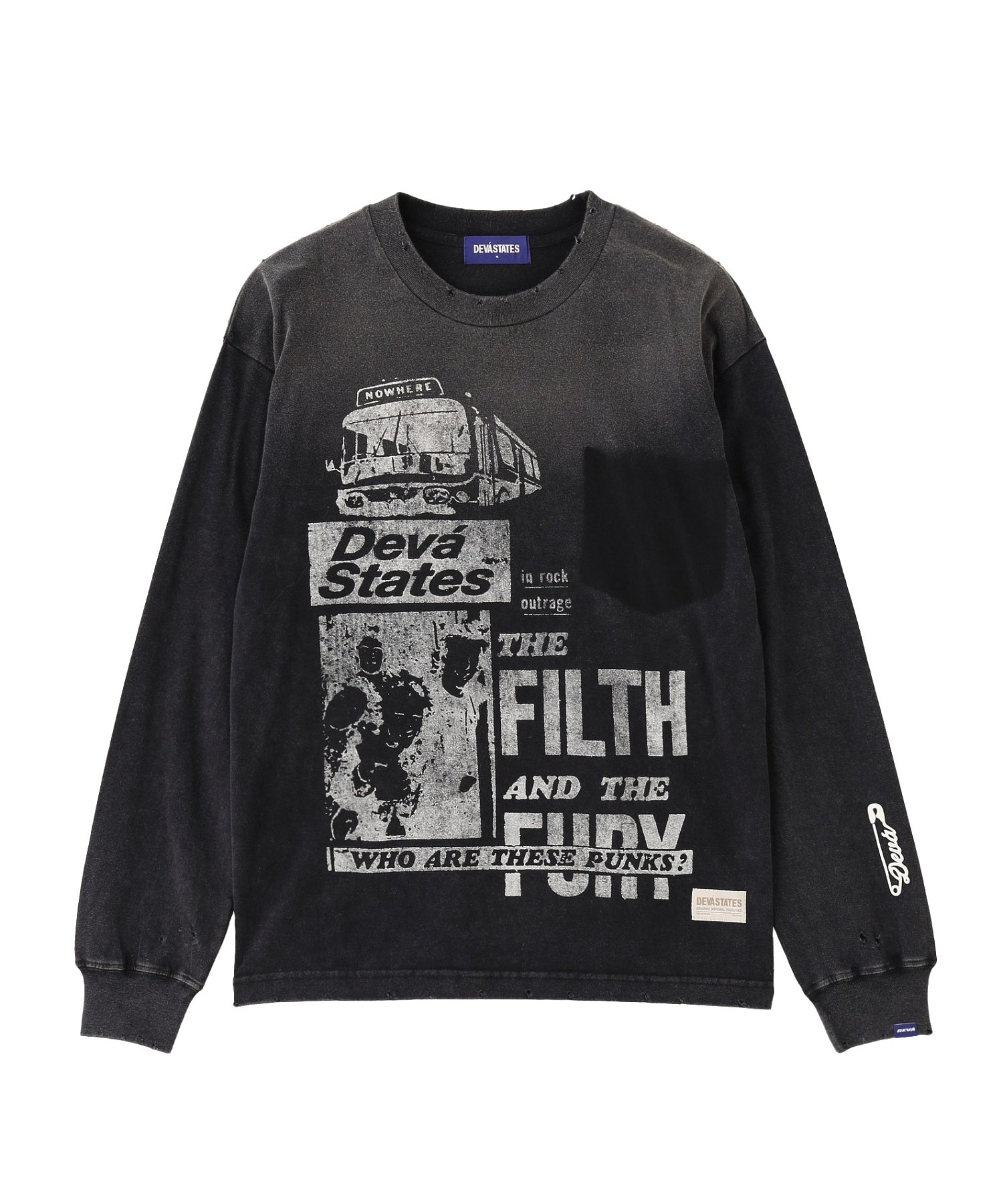 DEVA STATES/ディーヴァ ステイツ/FILTH L/S Tshirt