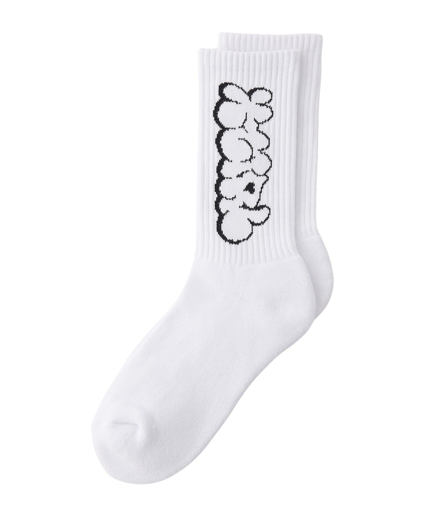 PLUMP LOGO RIB SOCKS