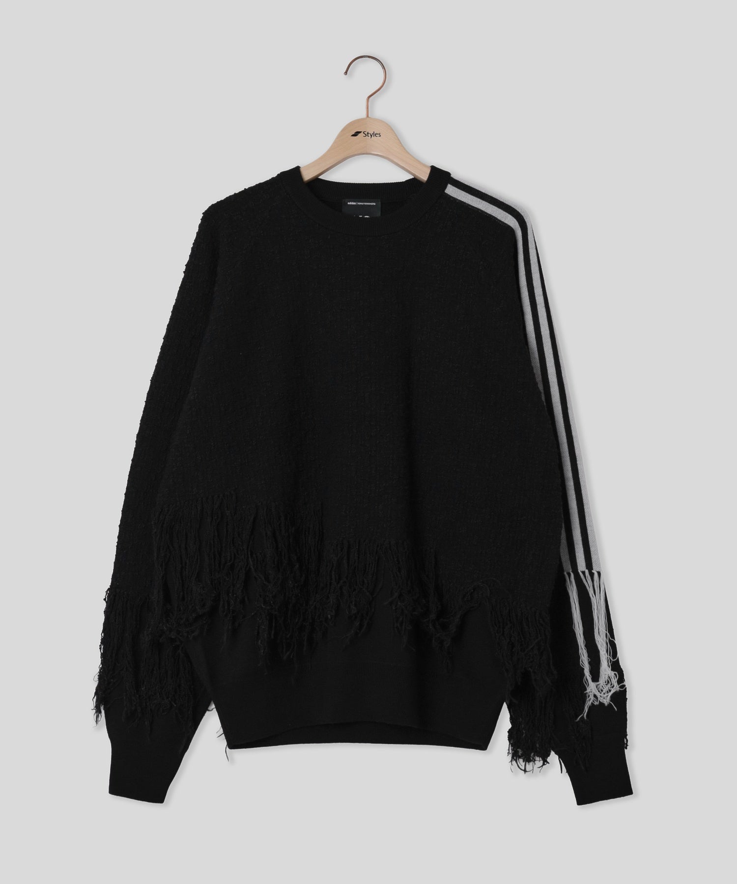 Y-3/ワイスリー/KNIT 3S SWEAT BLACK KR1124