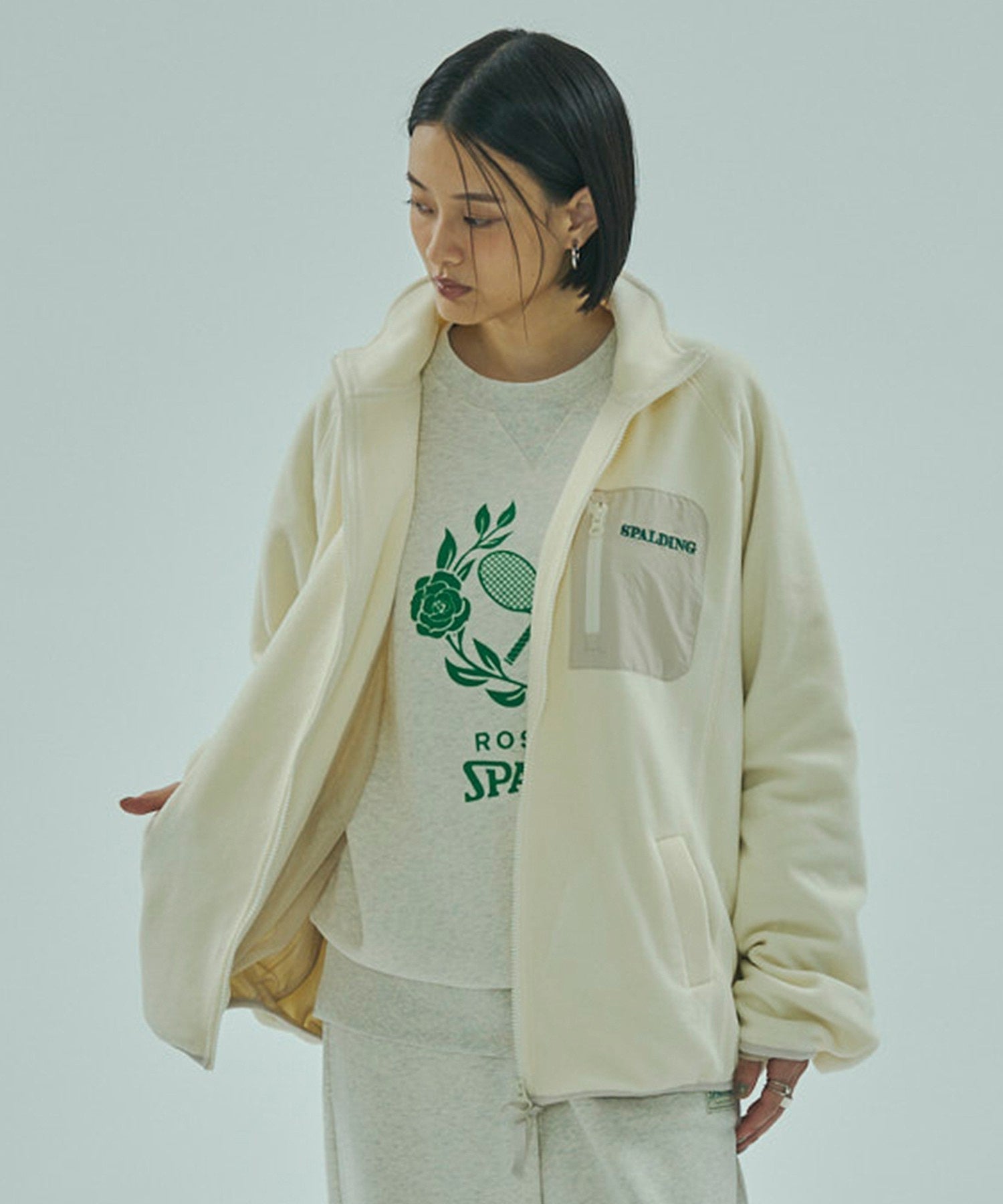 SPALDING x ROSE BUD ATHLETIC CLUB L/S SWEAT