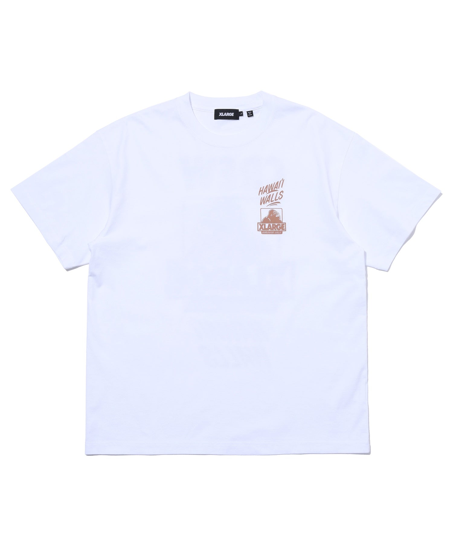 XLARGE x HAWAII WALLS S/S TEE calif-ART