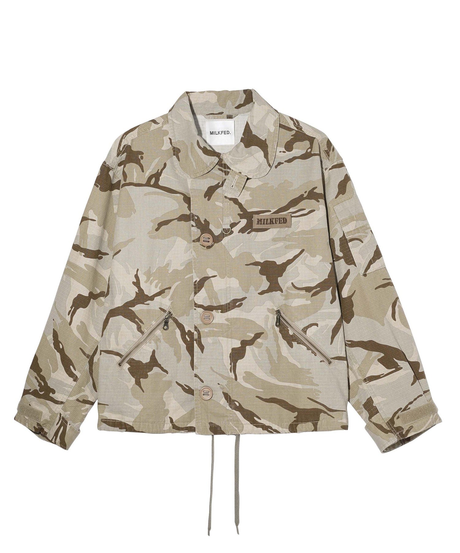 ROUND COLLAR MILITARY JACKET