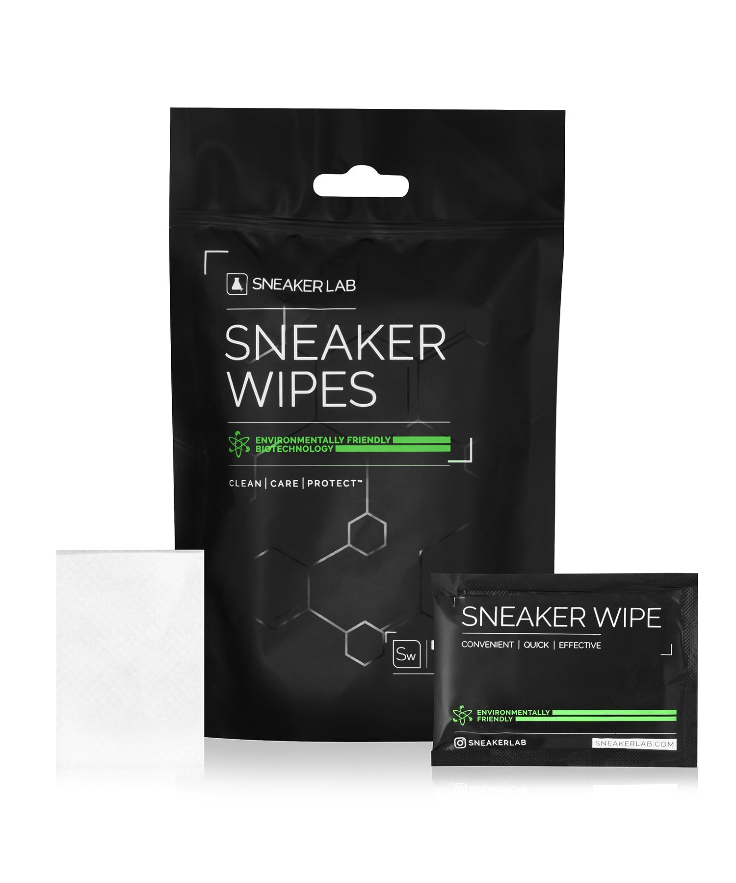 【シューズメンテナンス用品 スニーカーワイプス 12枚入り】SNEAKER LAB SNEAKER WIPES -12 PACK