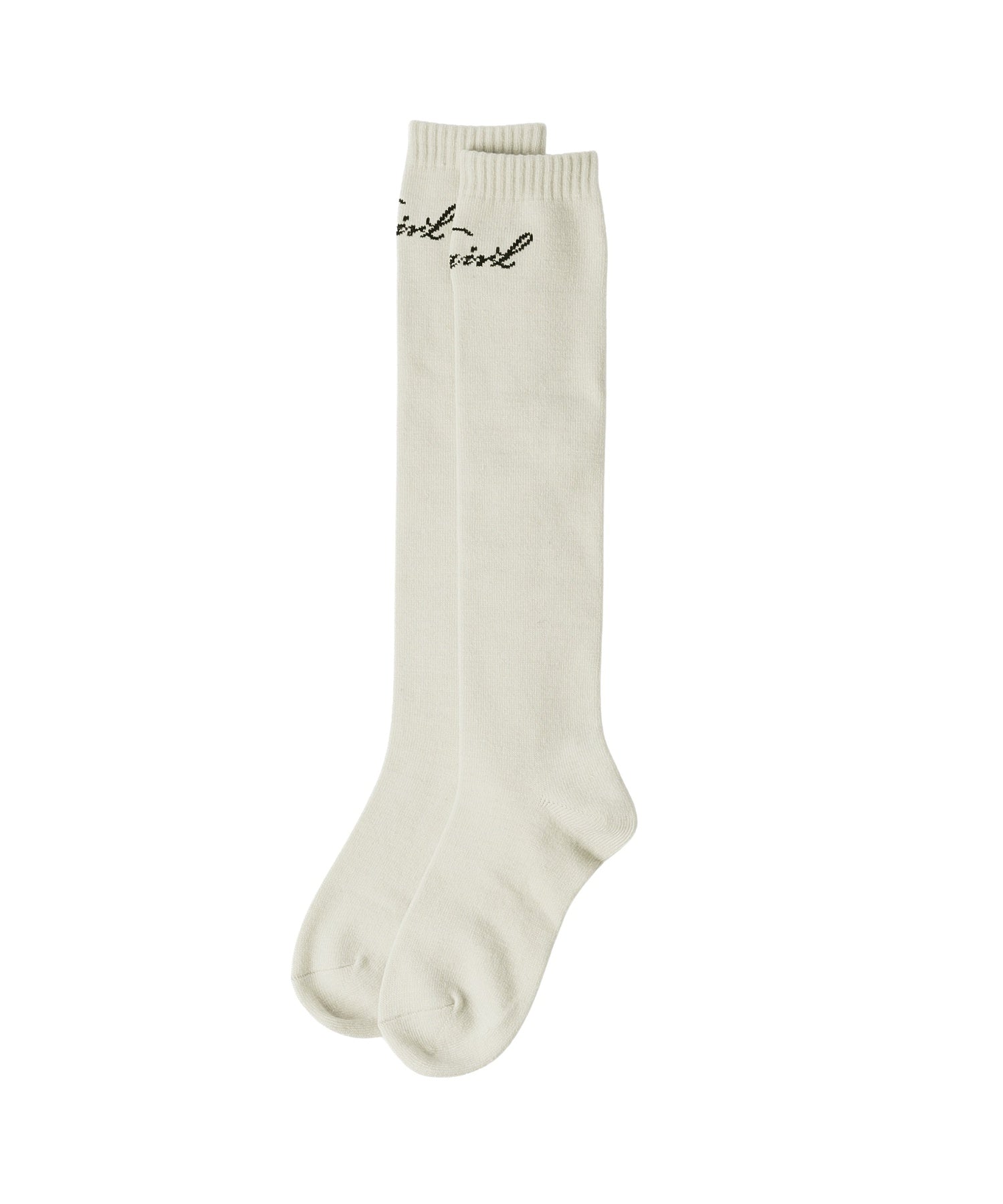 SCRIPT LOGO HIGH SOCKS