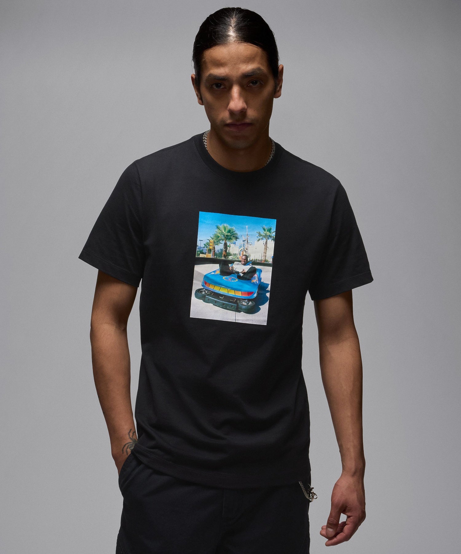 JORDAN BRAND/ジョーダン/M J BRAND PHOTO SS CREW HJ2401