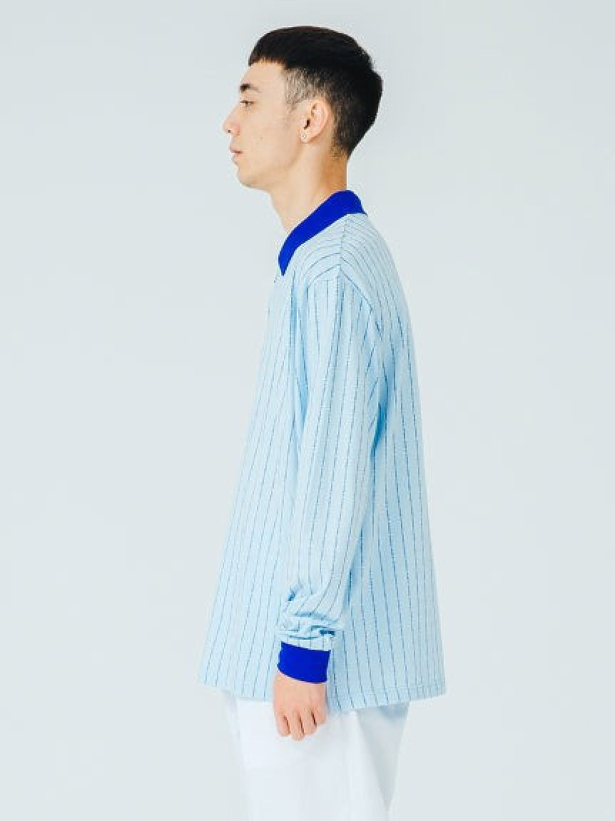 L/S ALLOVER LOGO POLO SHIRT XLARGE