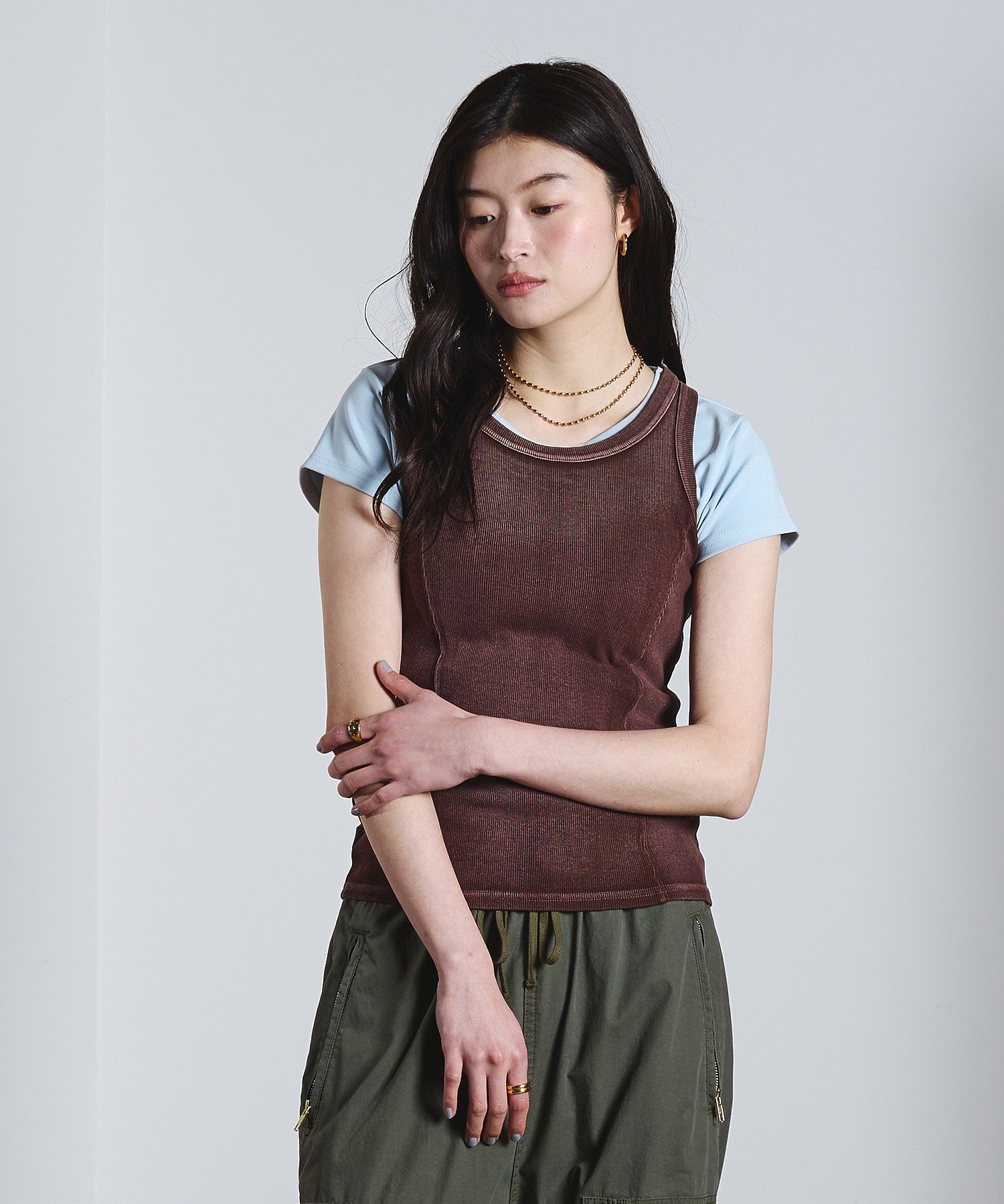 model:171cm 着用サイズ:ONE SIZE