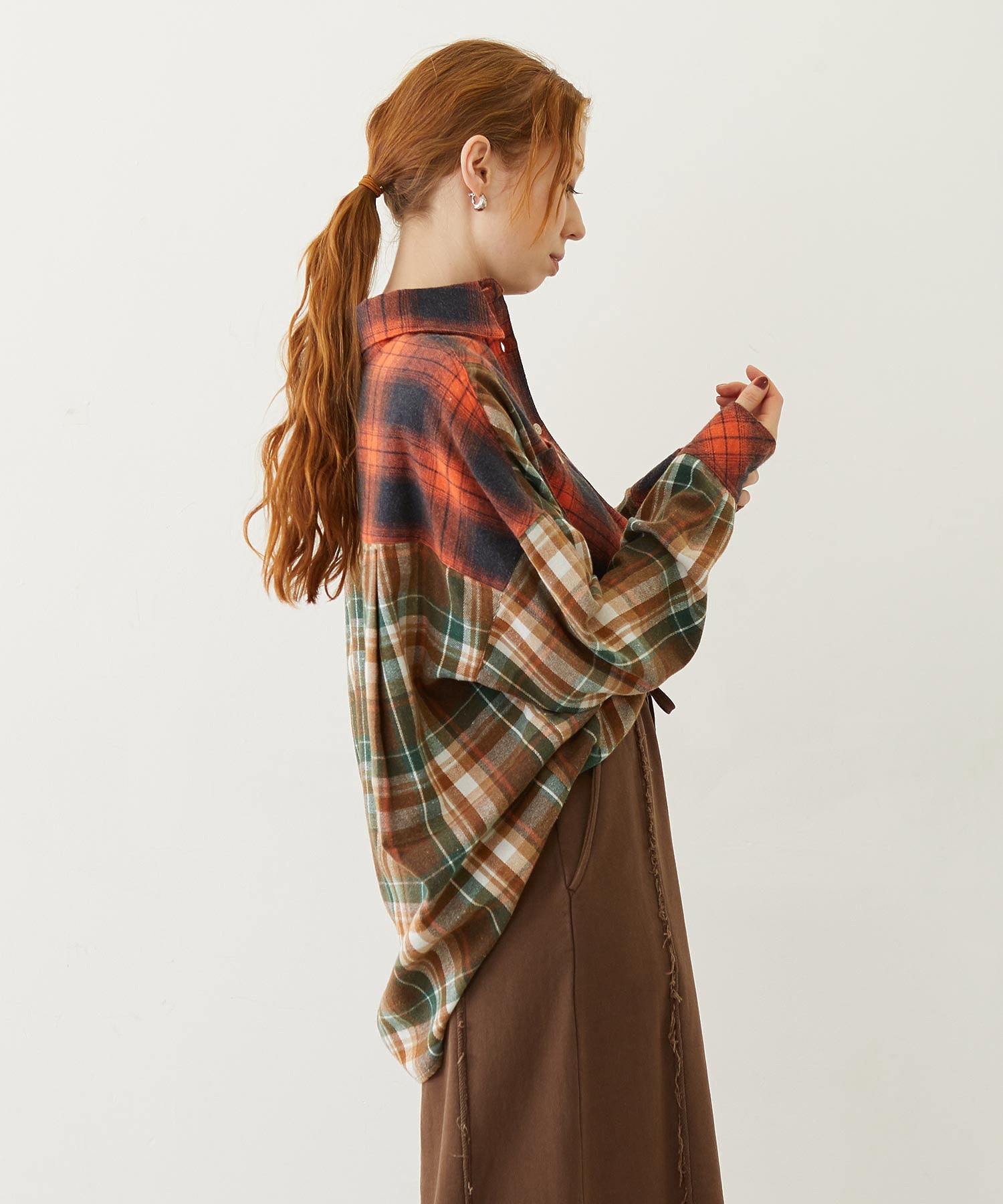 WASHED PANEL SHIRT