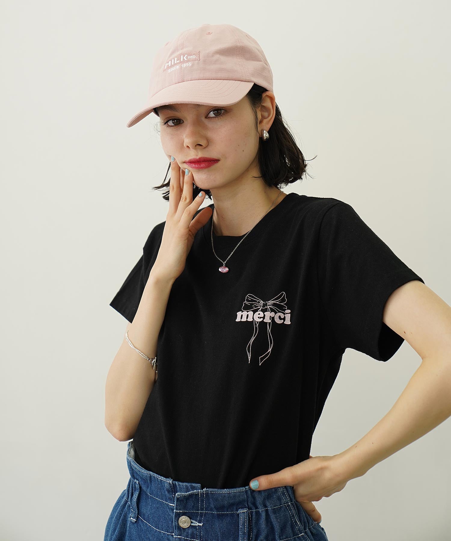 MERCI RIBBON COMPACT S/S TEE