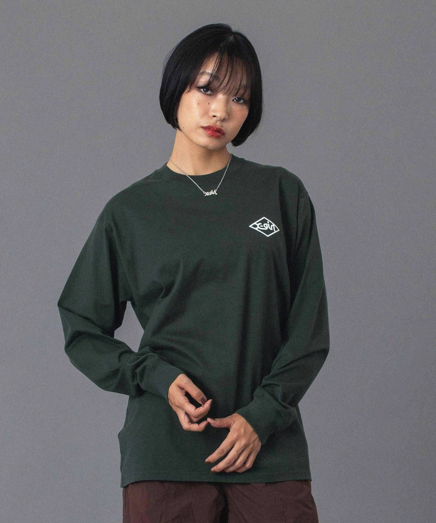 DIAMOND LOGO L/S TEE