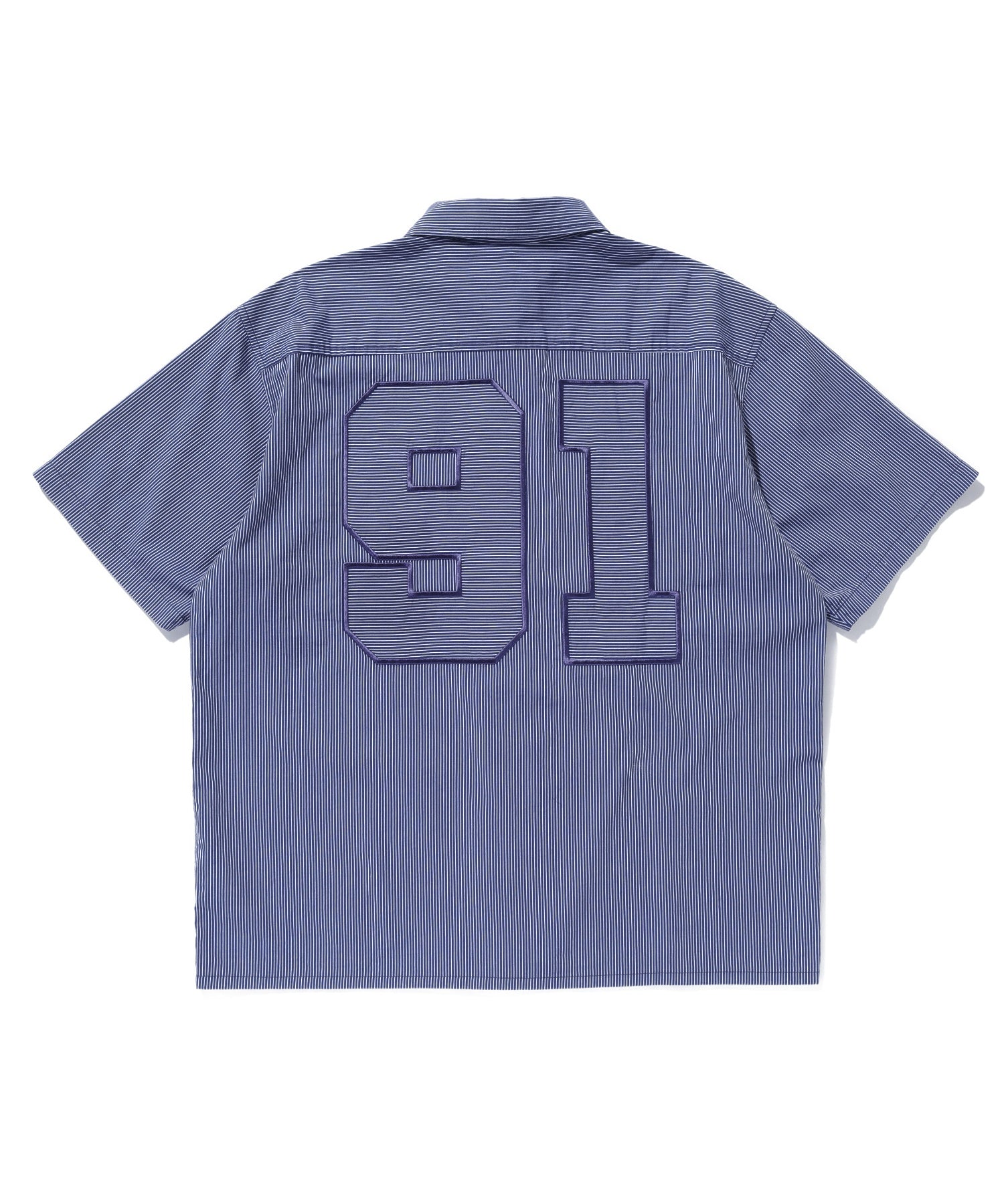 PIN STRIPE WORK S/S SHIRT