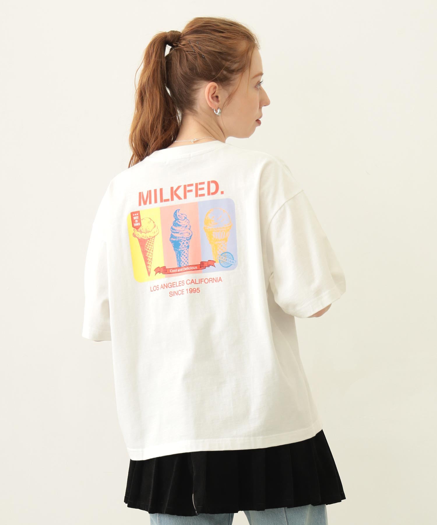 TRIPLE ICE CREAM WIDE S/S TEE