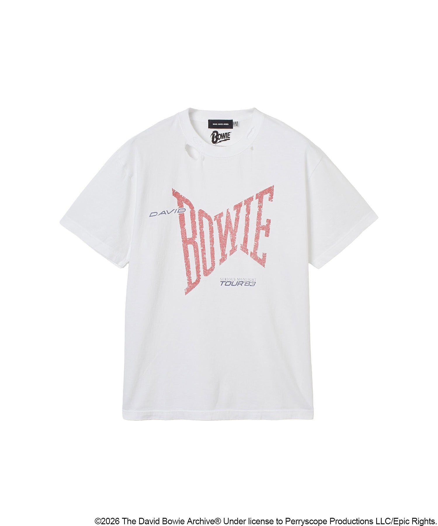 GOOD ROCK SPEED/DAVID BOWIE TSHIRT