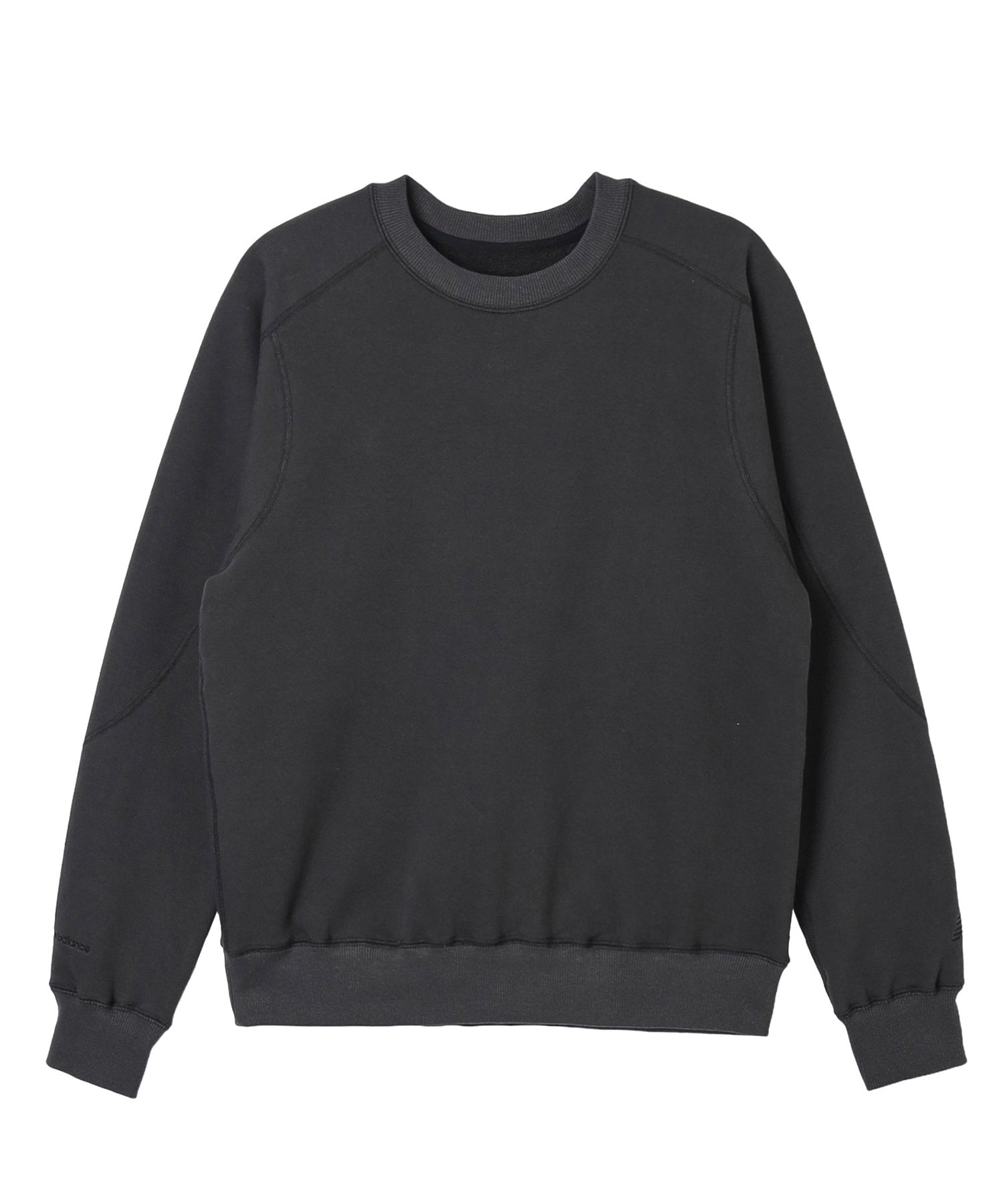 NEW BALANCE/ニューバランス/NB Grey Regular fit crew neck MT61H143