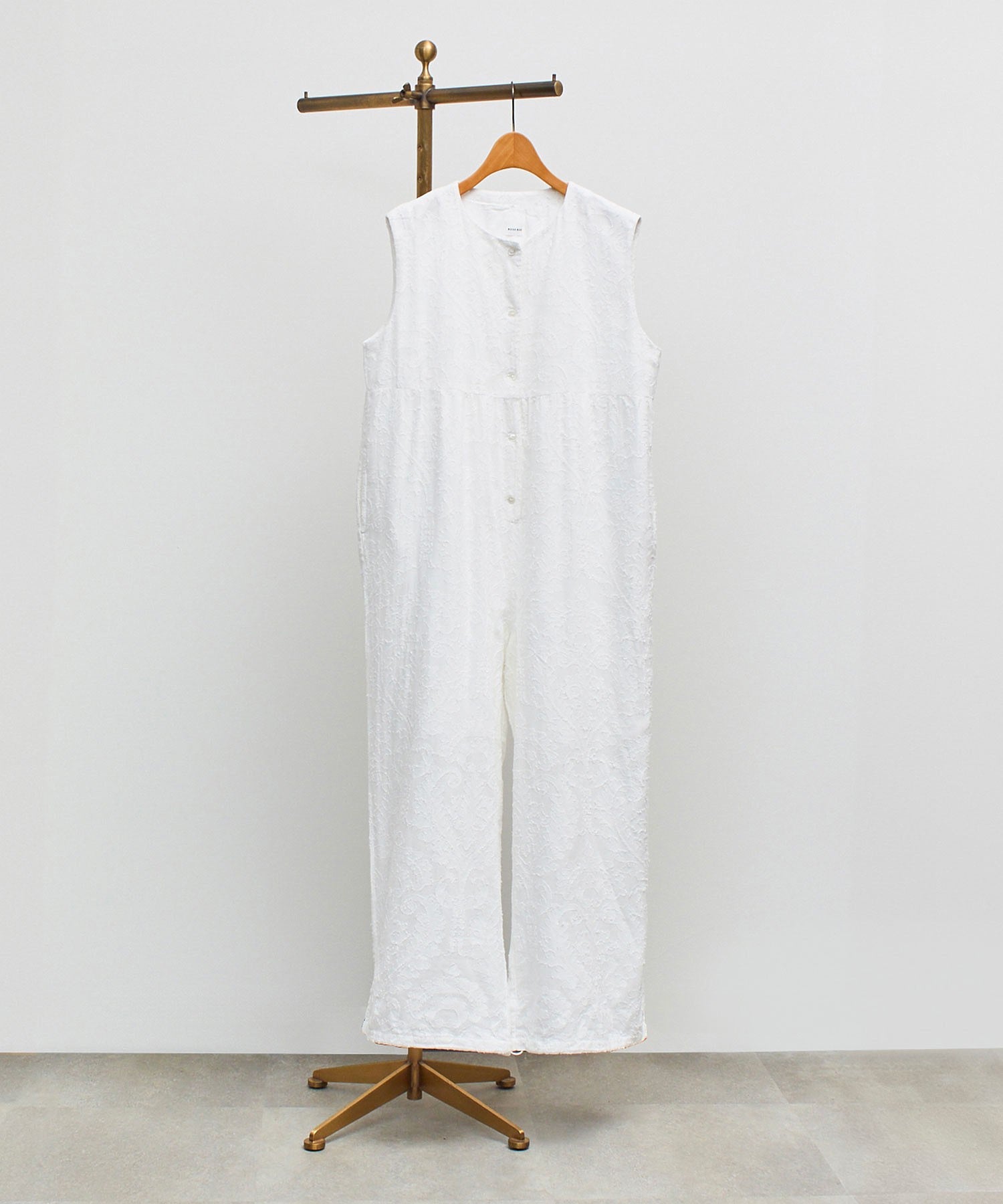 SLEEVELESS JACQUARD COMBINAISON
