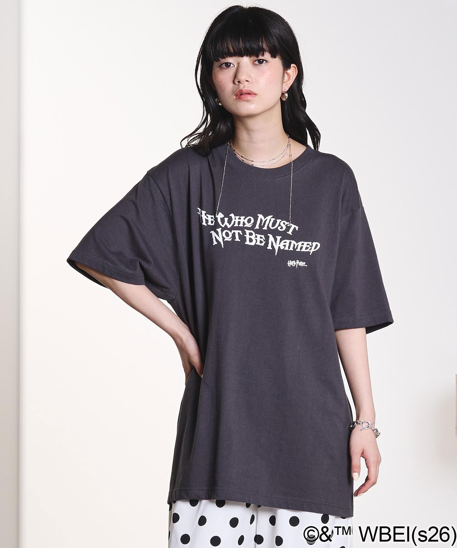 model:163cm 着用サイズ:L